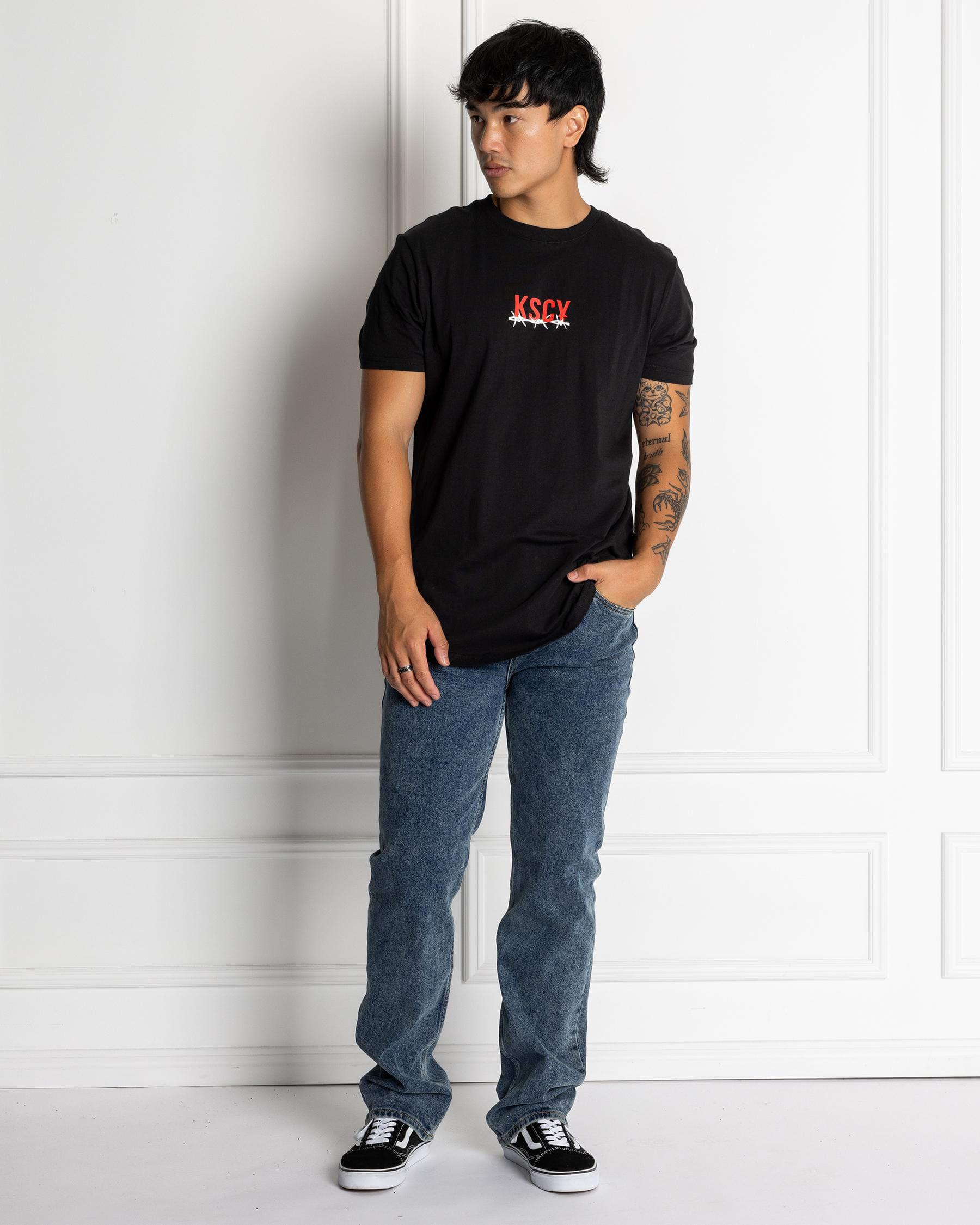 Diluted Dual Curve T-Shirt