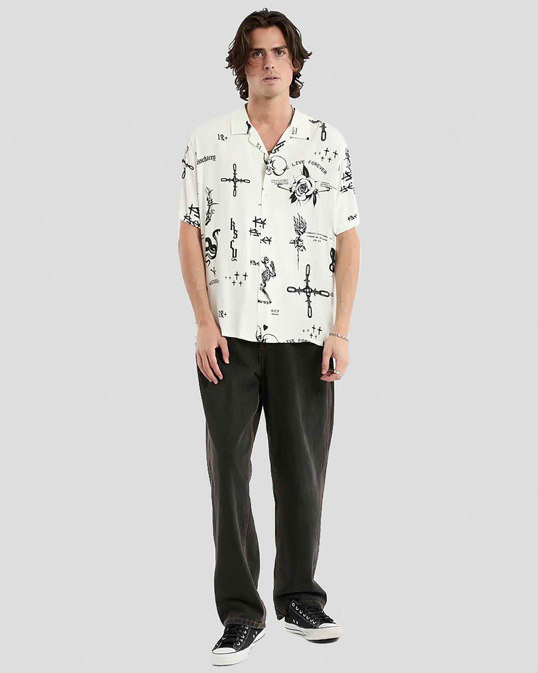 The Kiss Relaxed Resort Short Sleeve Shirt