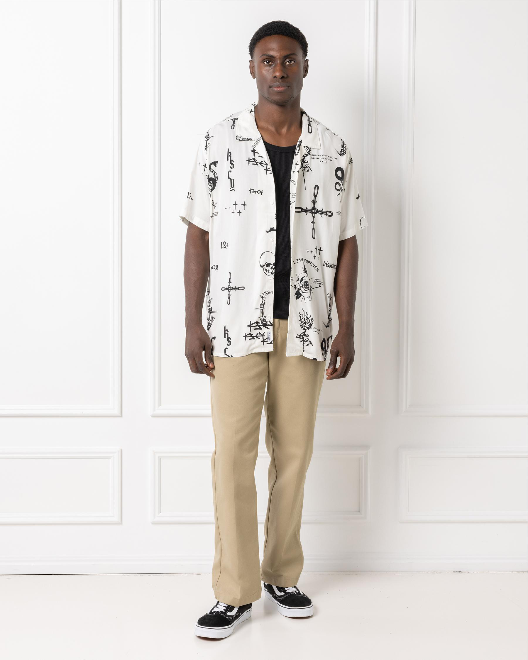 The Kiss Relaxed Resort Short Sleeve Shirt