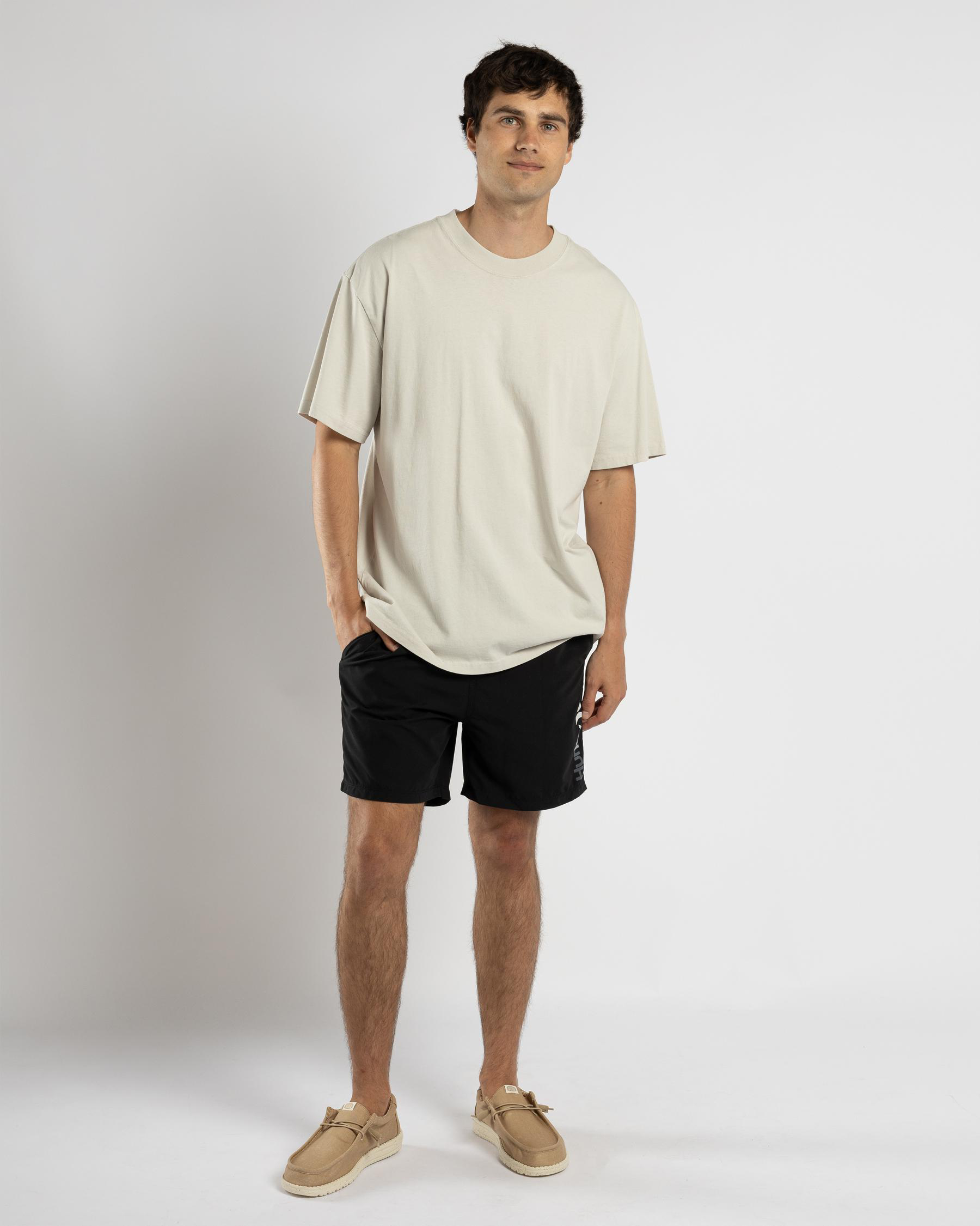 One & Only Gradient Elastic Waist Shorts