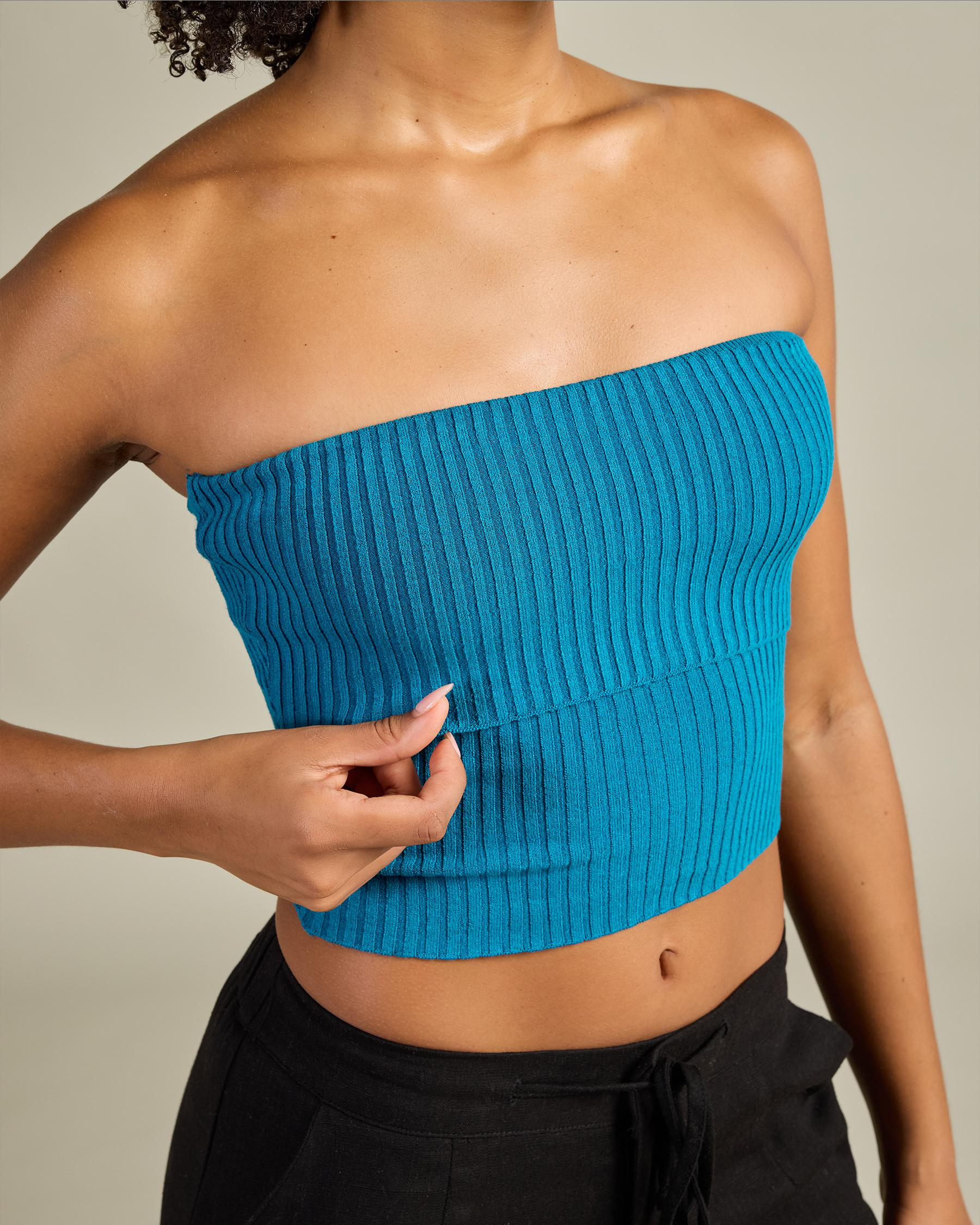 Basic Knit Tube Top