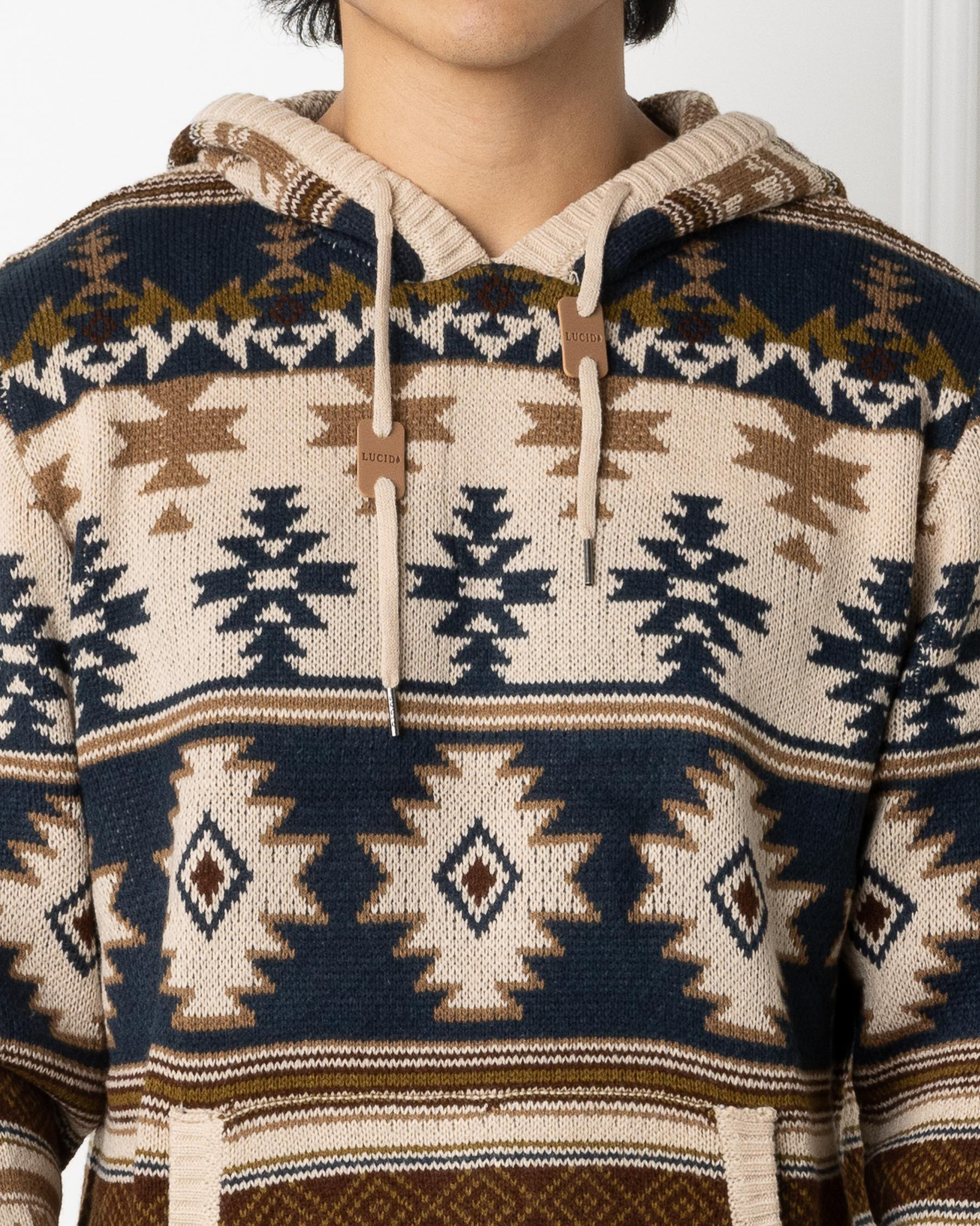 Amulet Knitting Hoodie