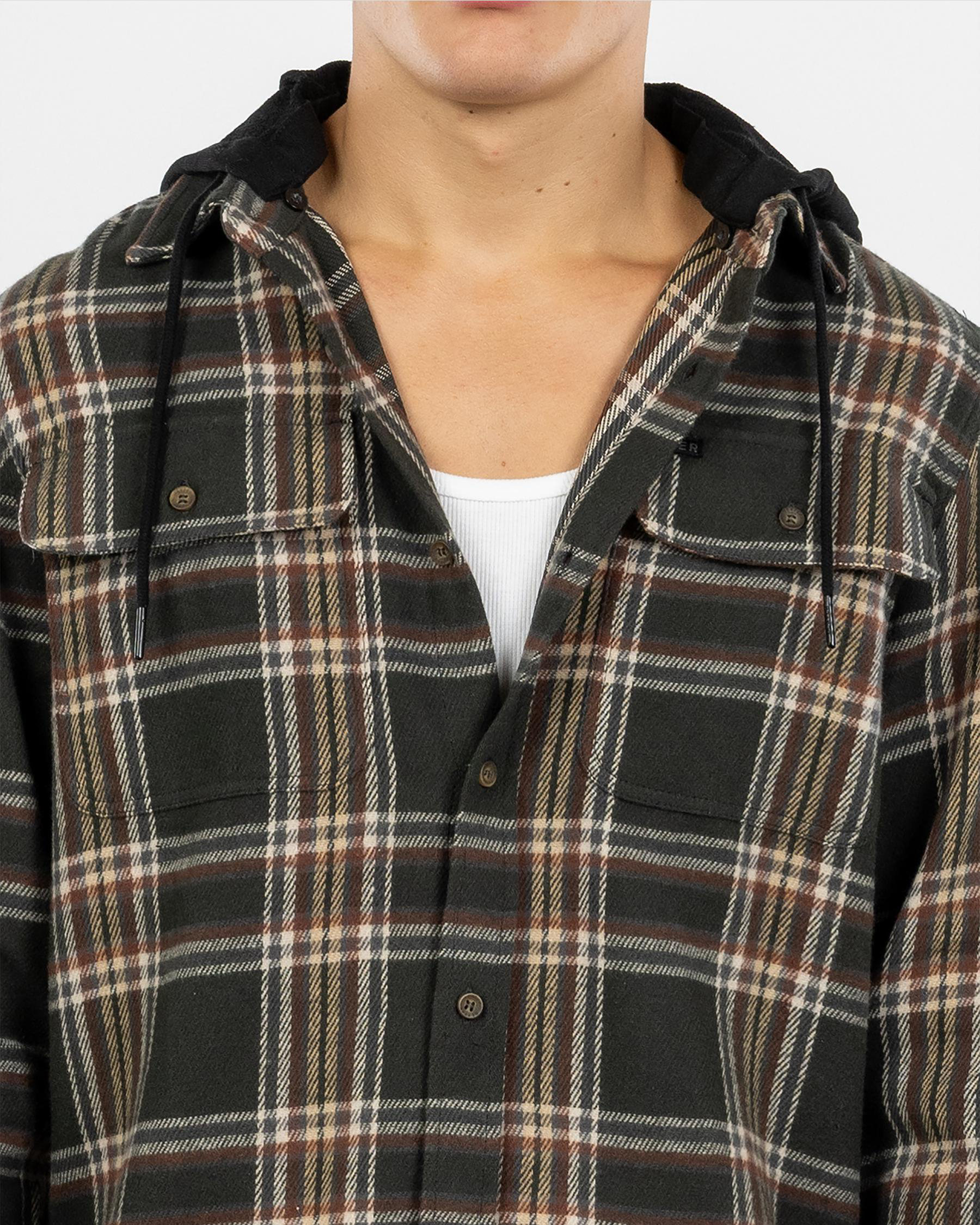 Parameter Long Sleeve Flannel Shirt