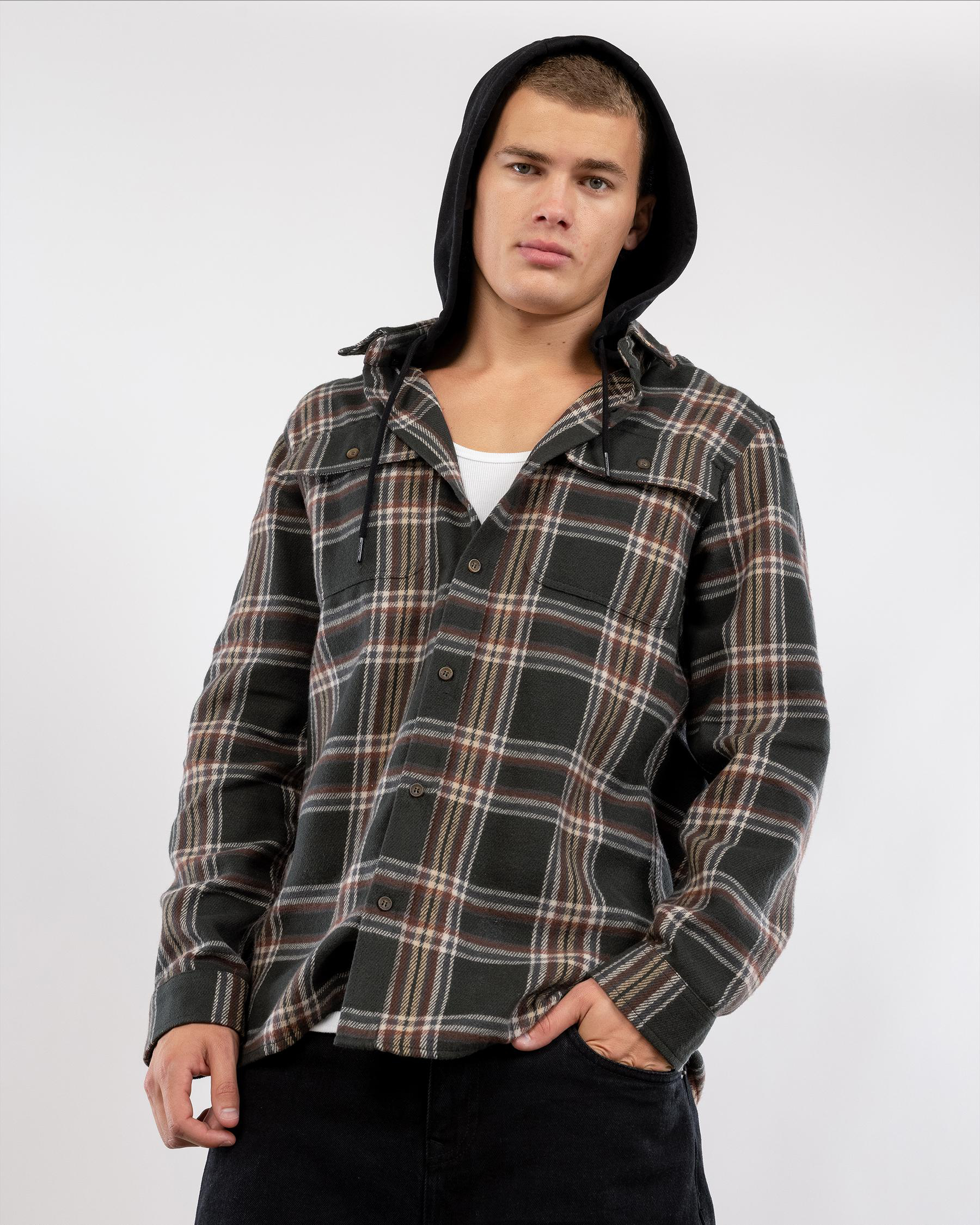 Parameter Long Sleeve Flannel Shirt
