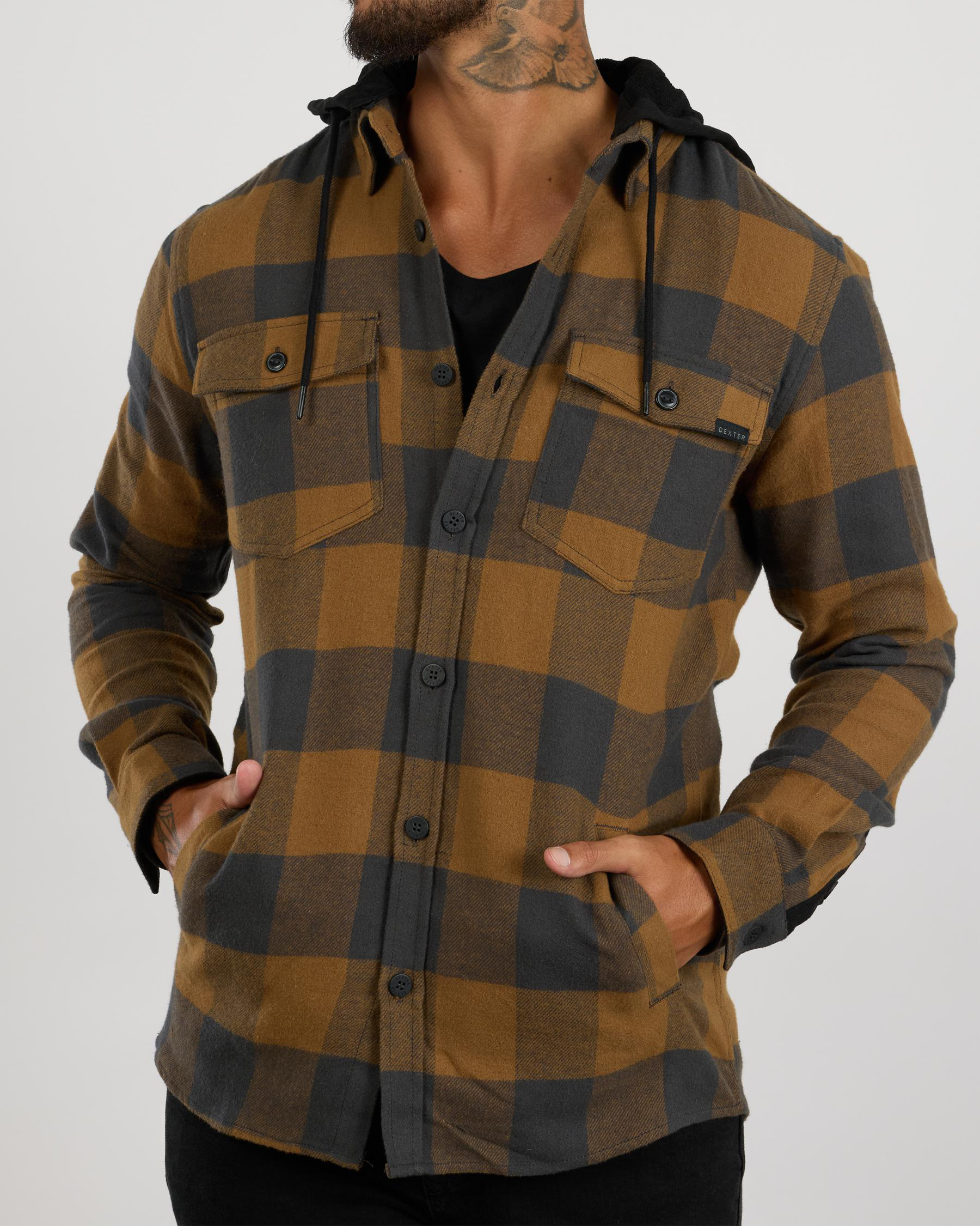 Magnitude Long Sleeve Flannel Shirt