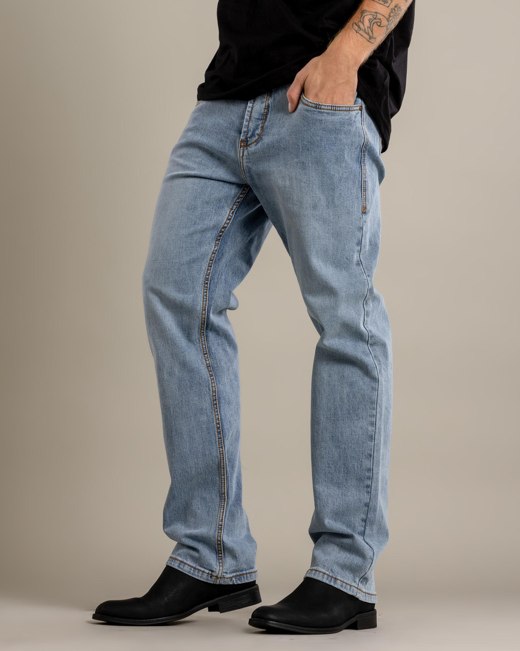 Muster Slim Straight Jeans