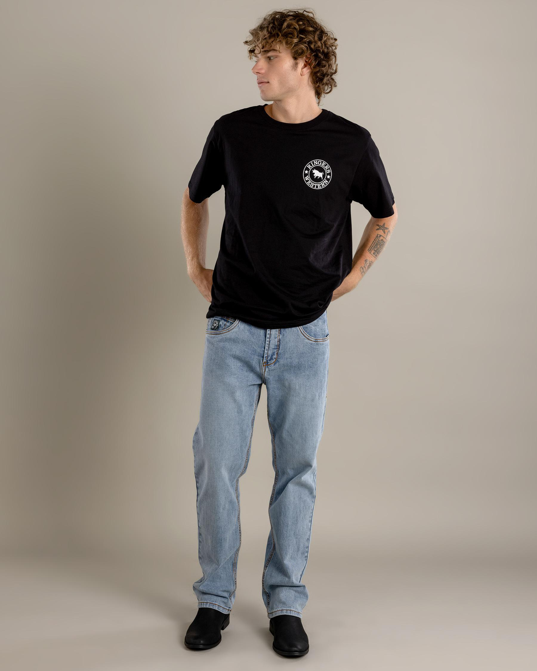 Muster Slim Straight Jeans