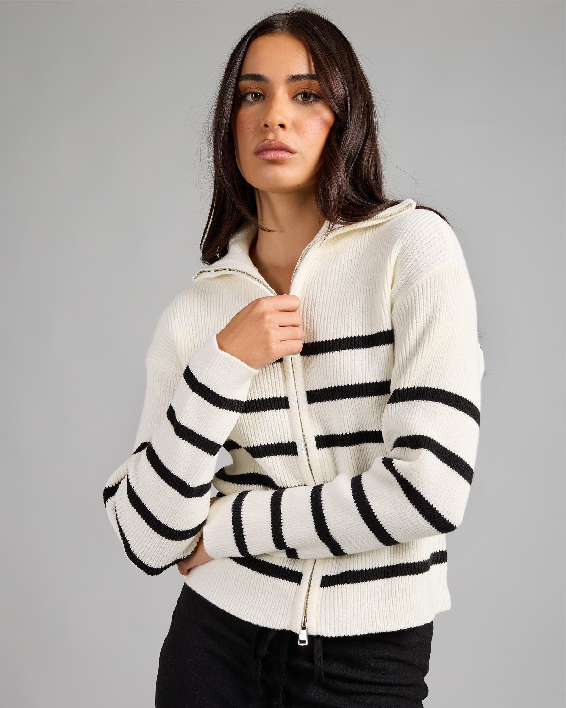 Alba Zip Knit