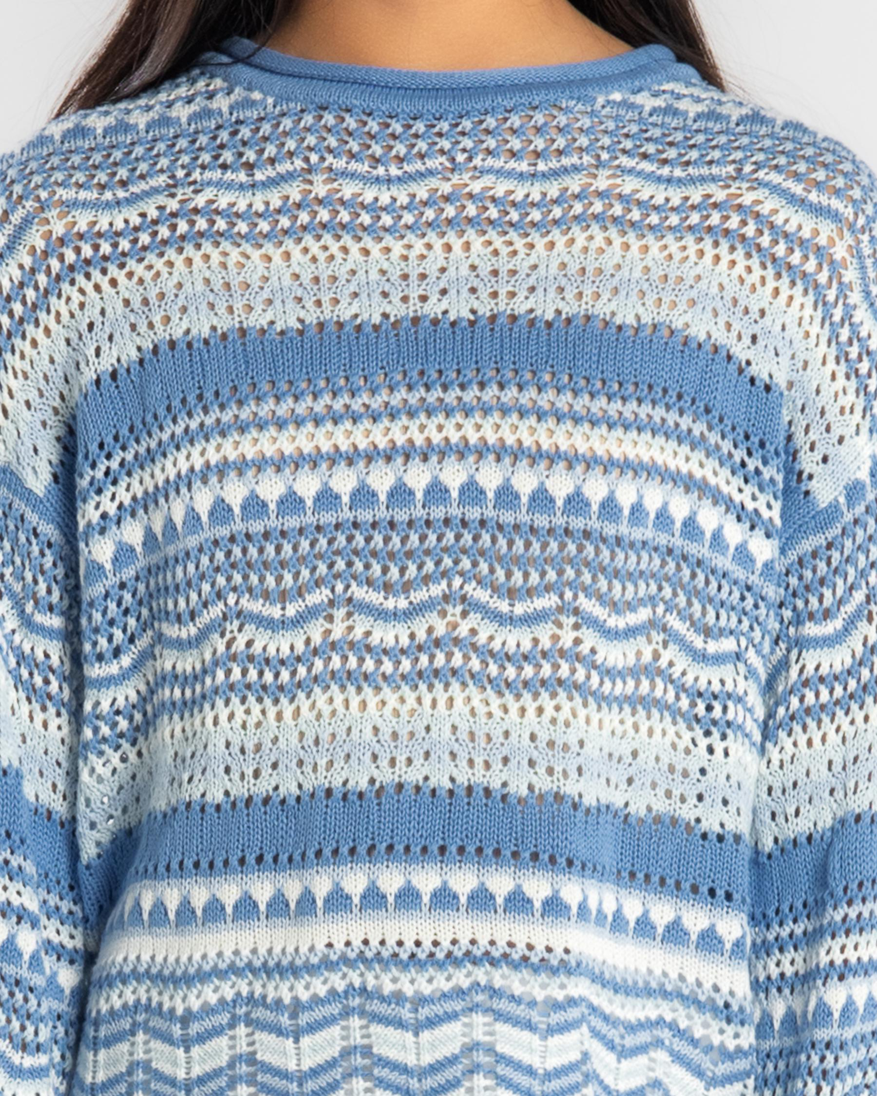 Girls Dream Catcher Crochet Jumper