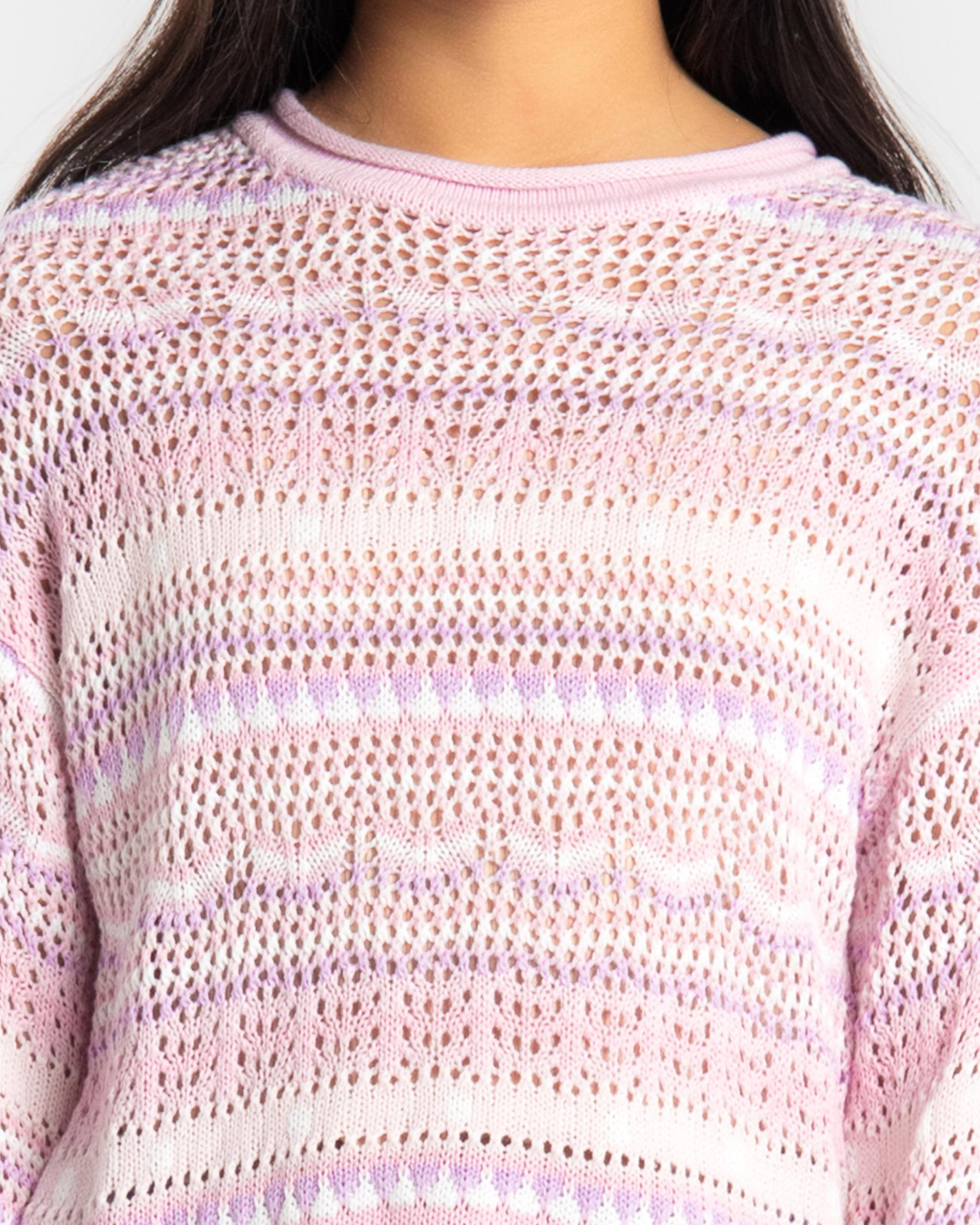 Girls Dream Catcher Crochet Jumper