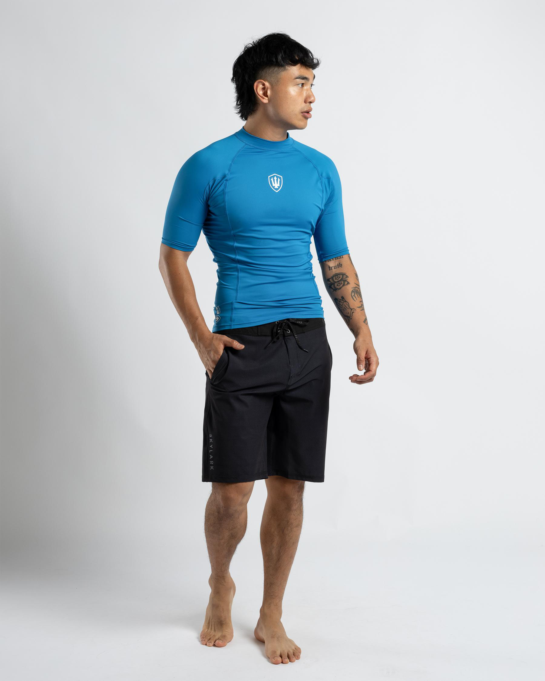 Fitted Short Sleeve Rash Vest
