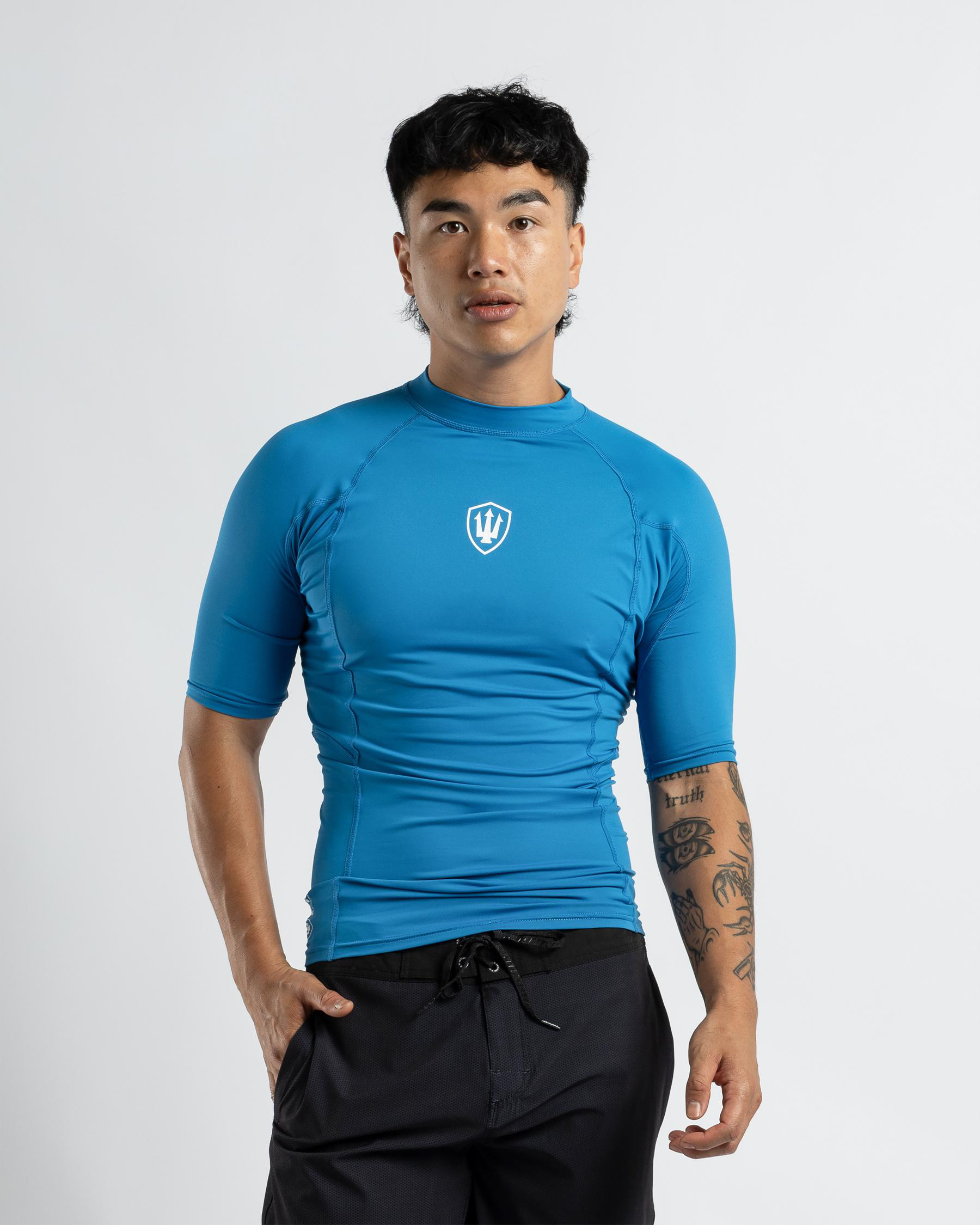Fitted Short Sleeve Rash Vest