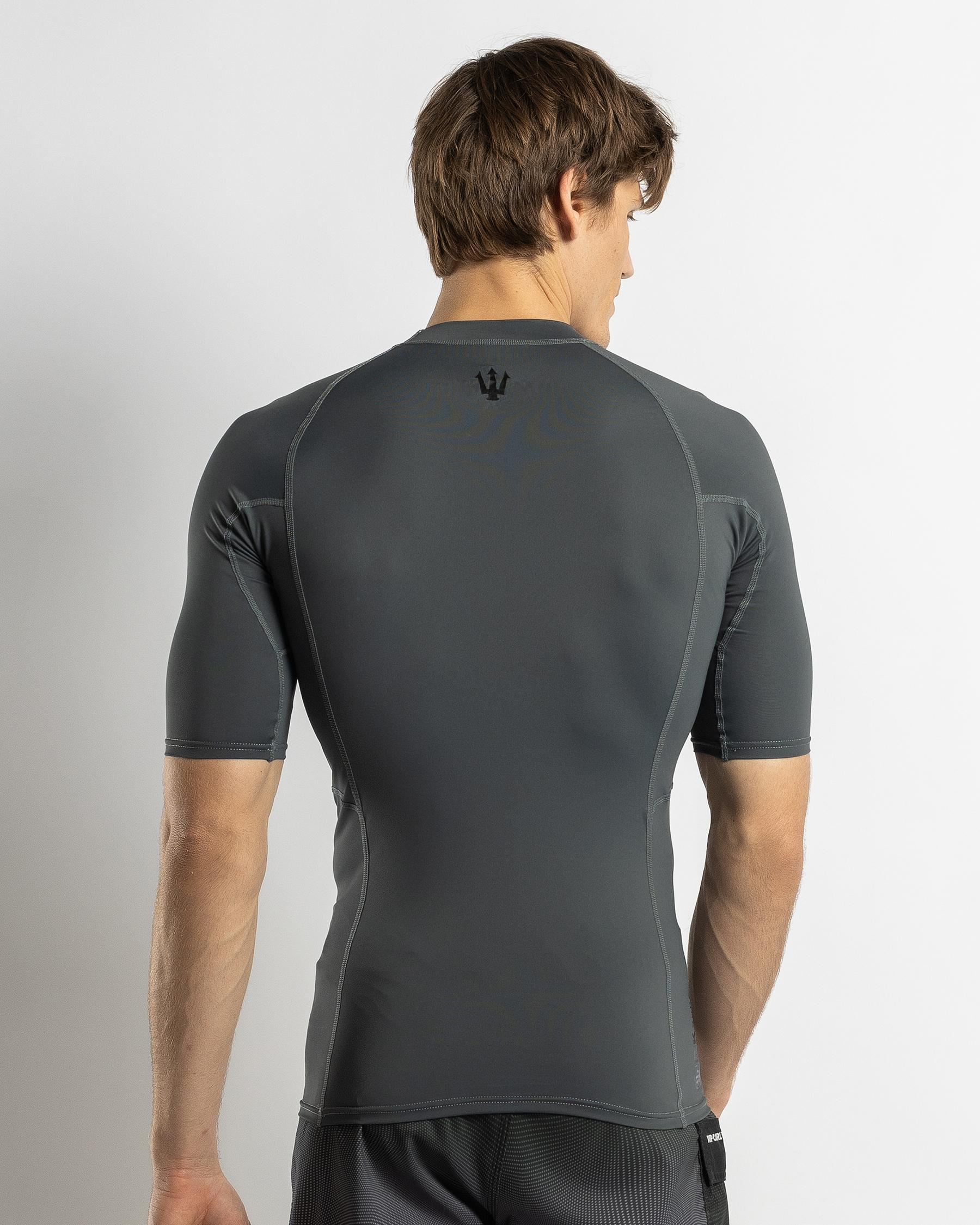 Fitted Short Sleeve Rash Vest