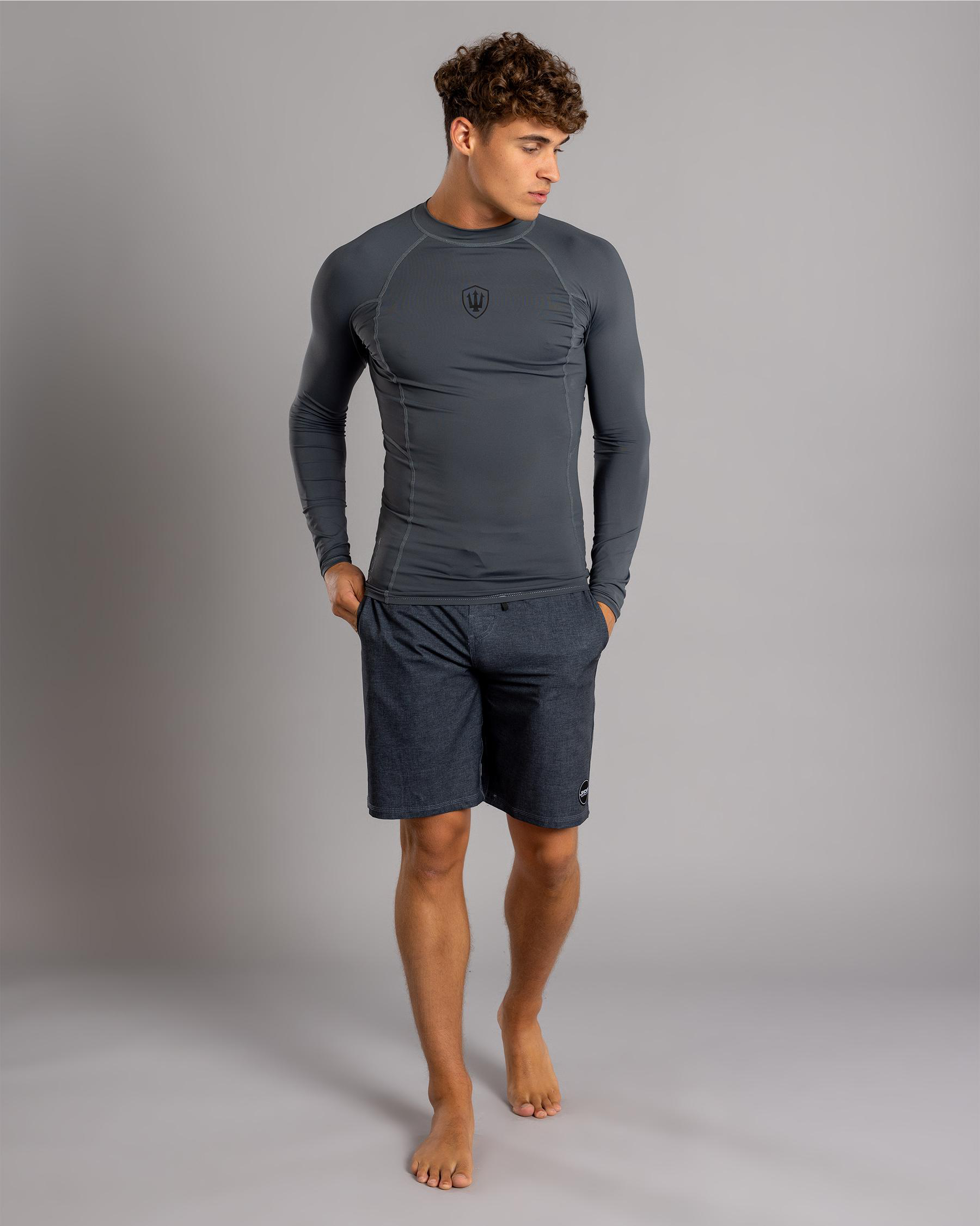 Relaxed Fit Long Sleeve Rash Vest