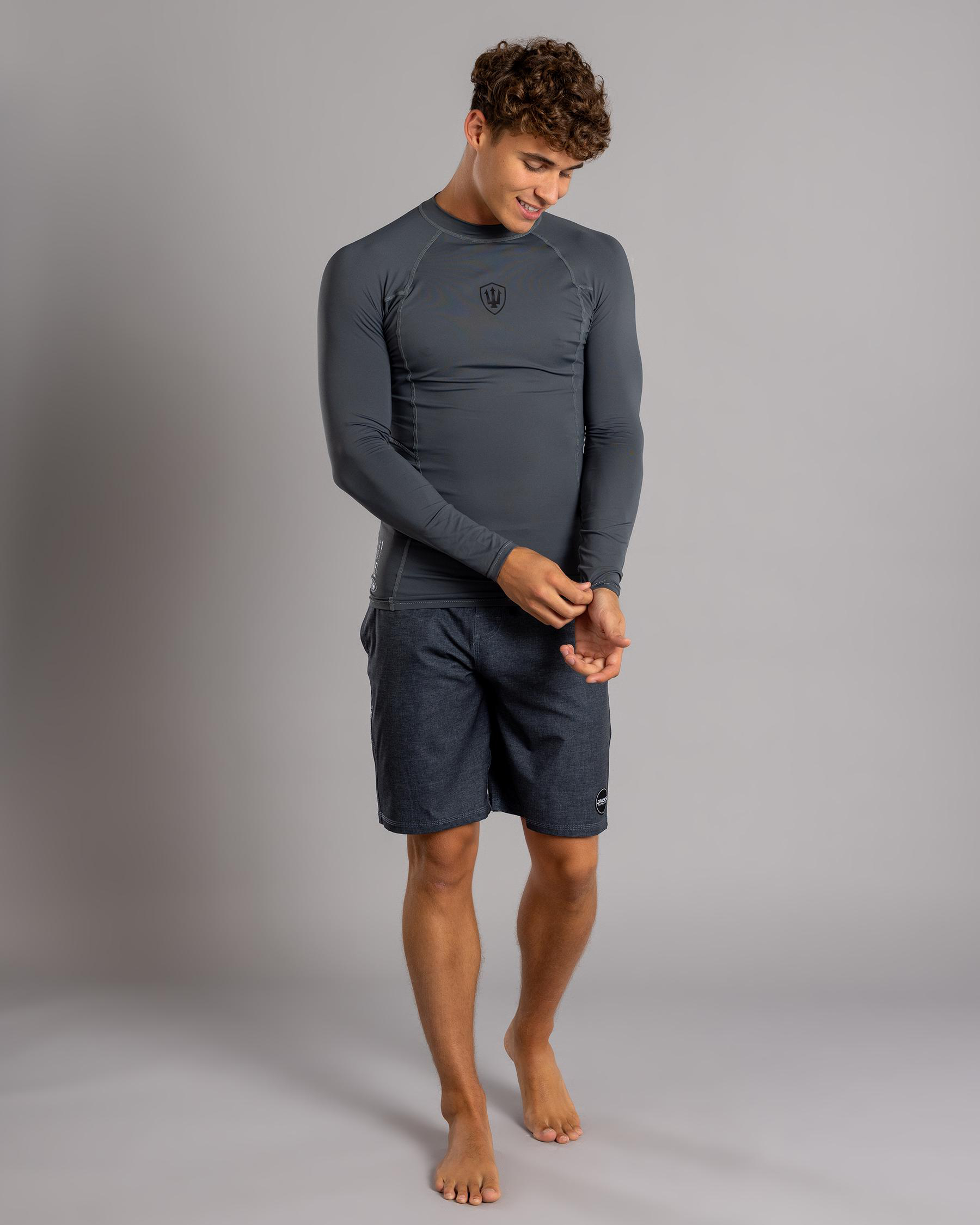 Relaxed Fit Long Sleeve Rash Vest