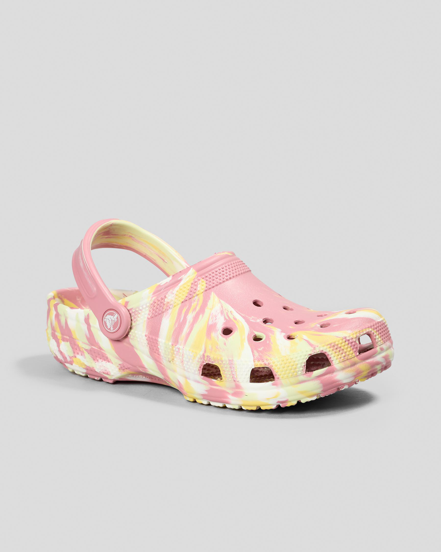 Classic Marbled Clogs Shoes