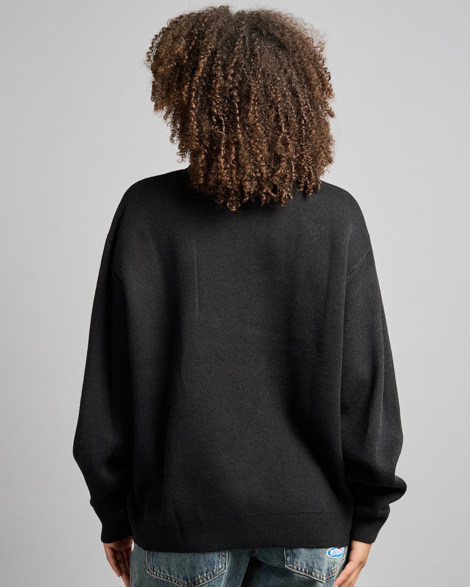 Cherub Box Fit Crew Knit Sweater