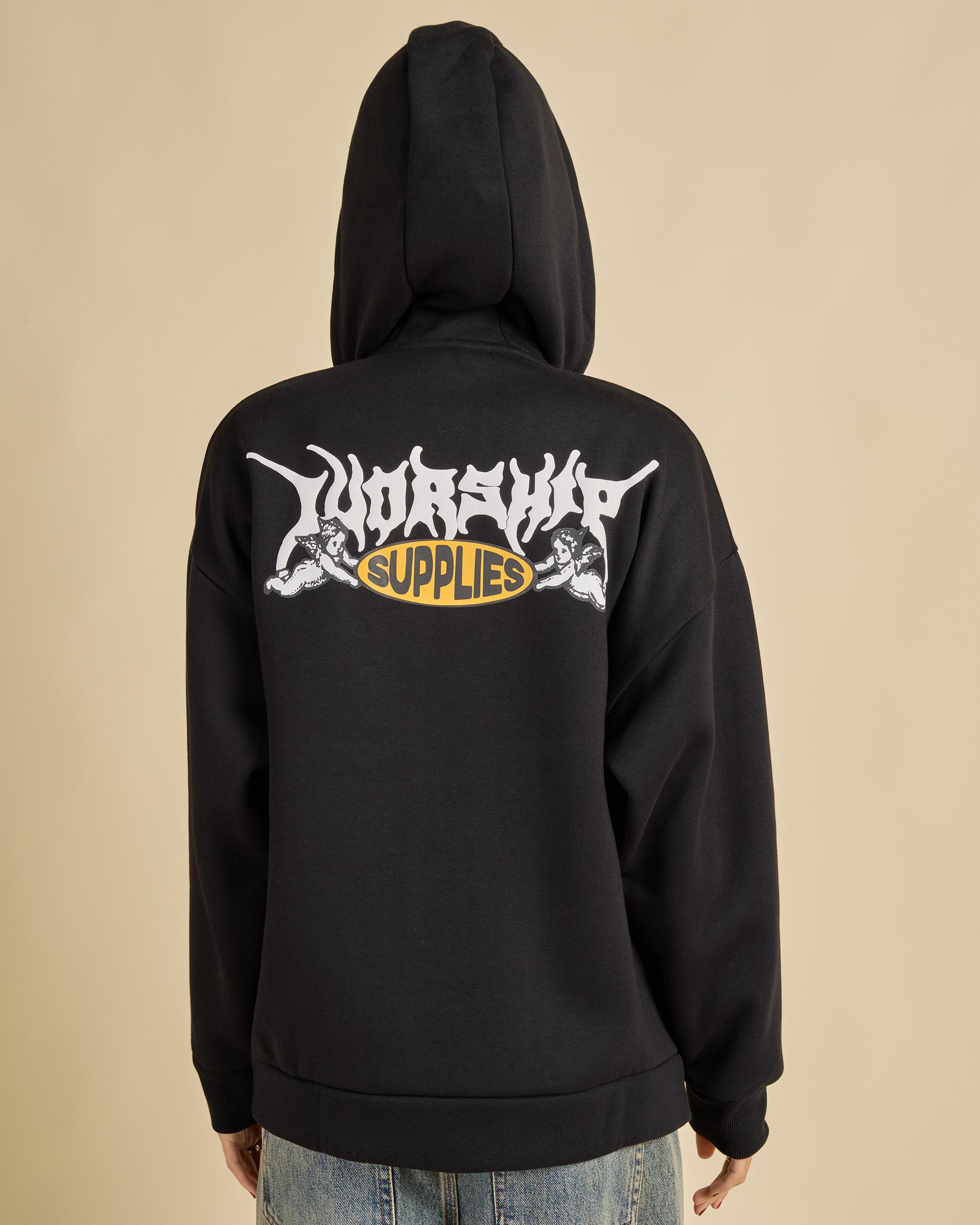 Messenger Zip Front Hoodie