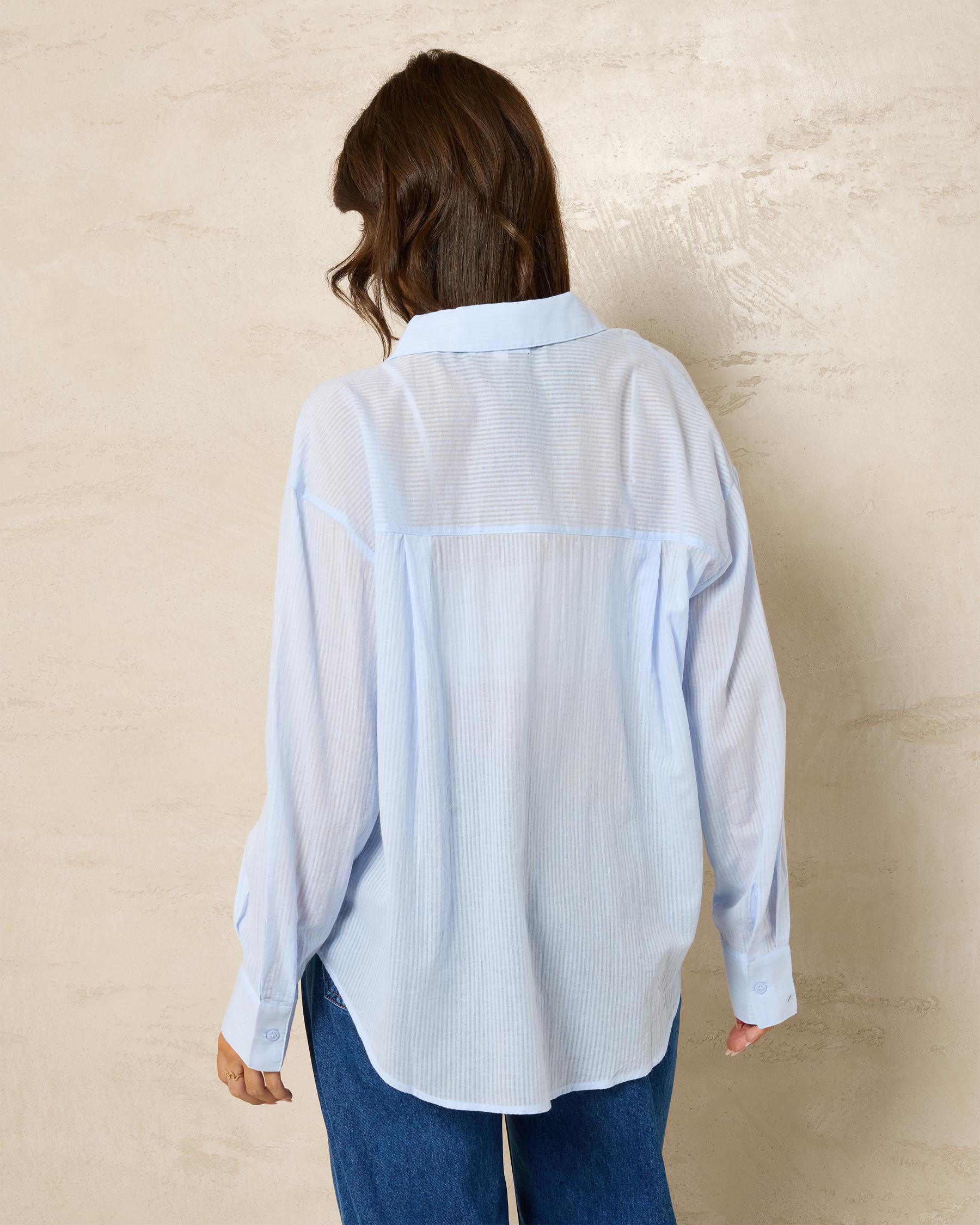 Carlie Stripe Long Sleeve Shirt