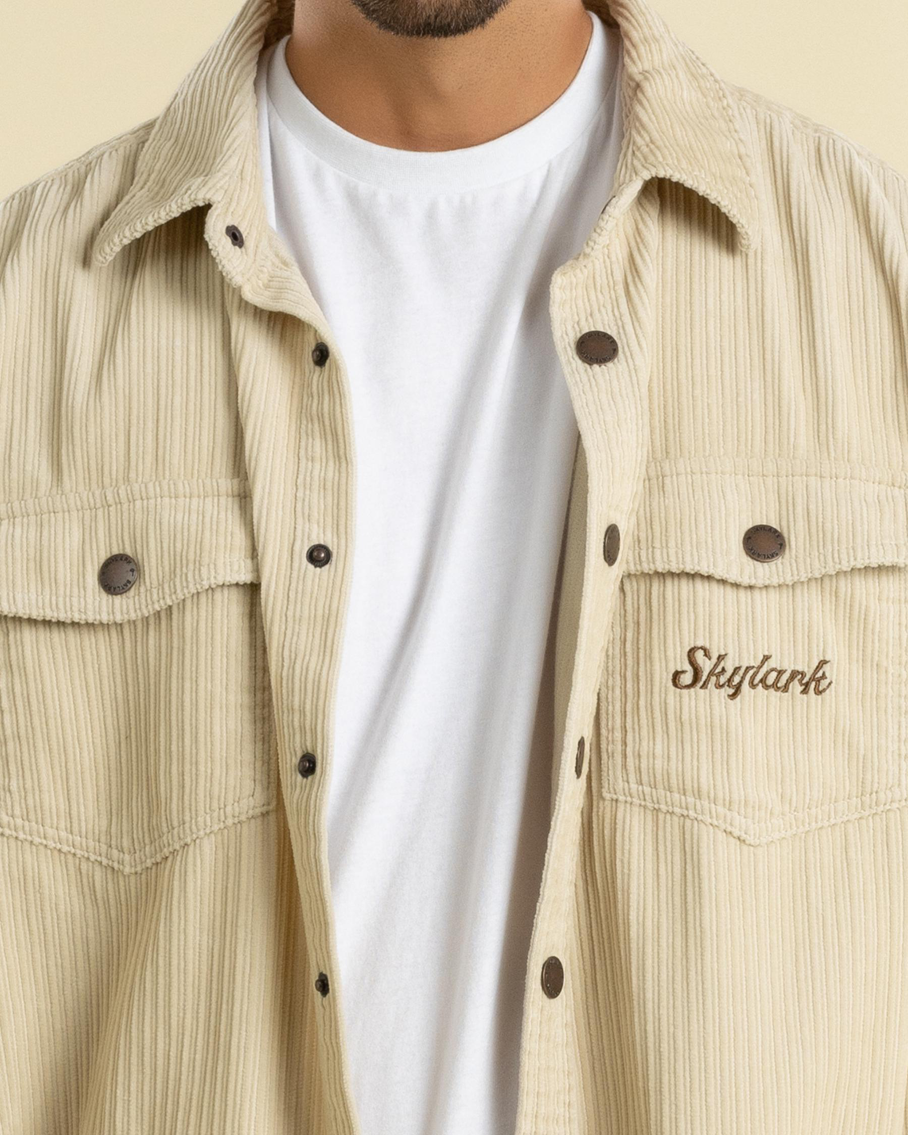 Record Cord Long Sleeve Shirt