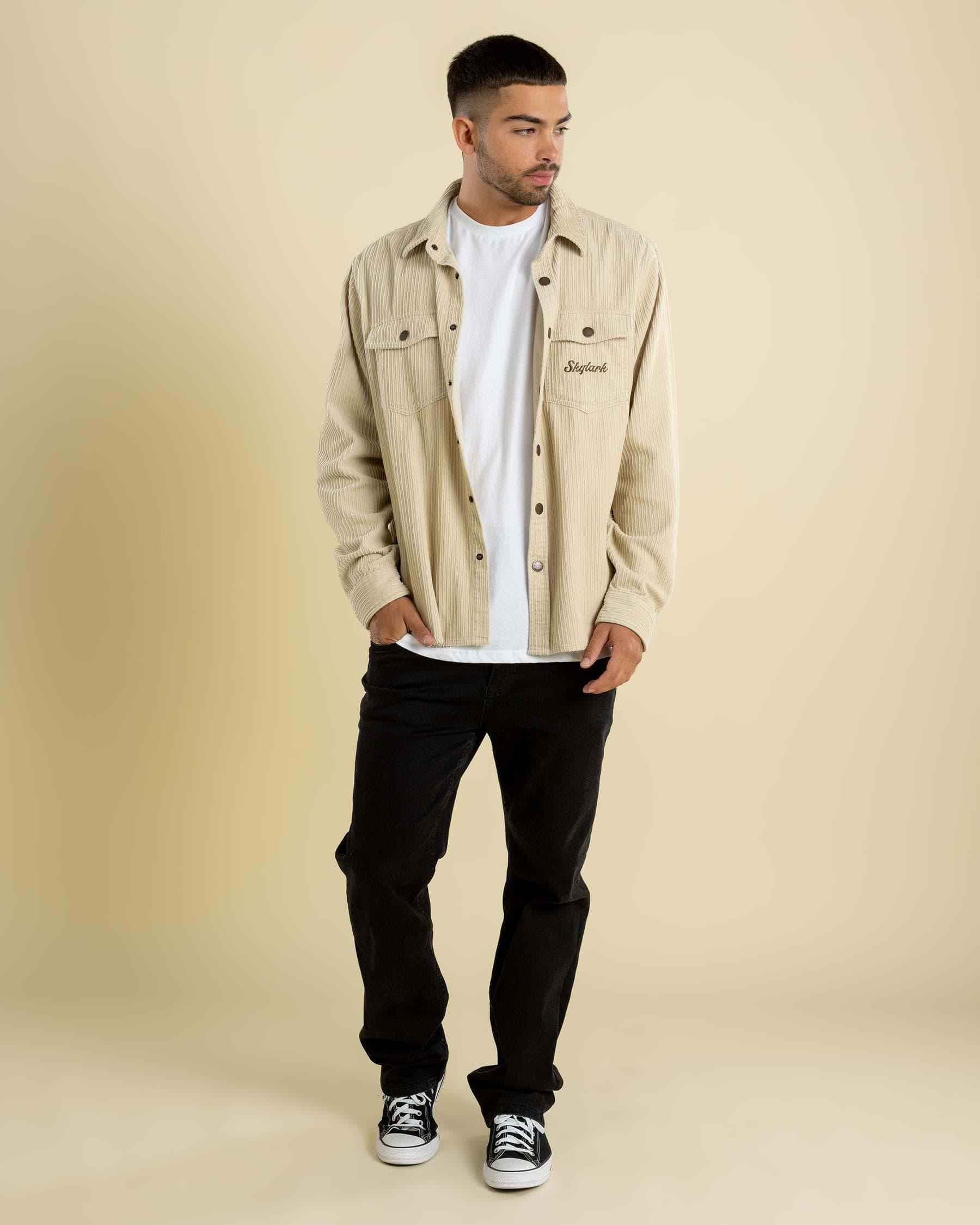 Record Cord Long Sleeve Shirt