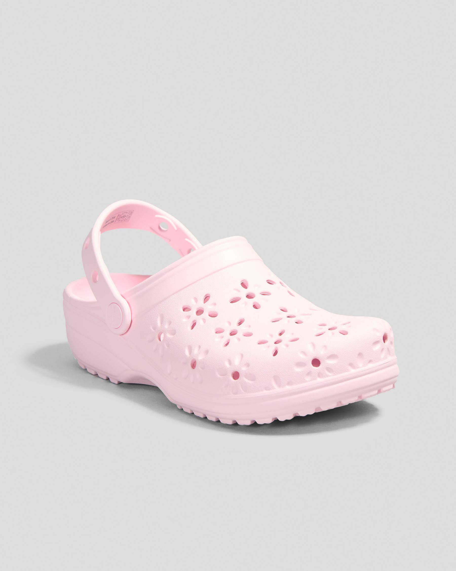 Classic Floral Cut Out Clogs