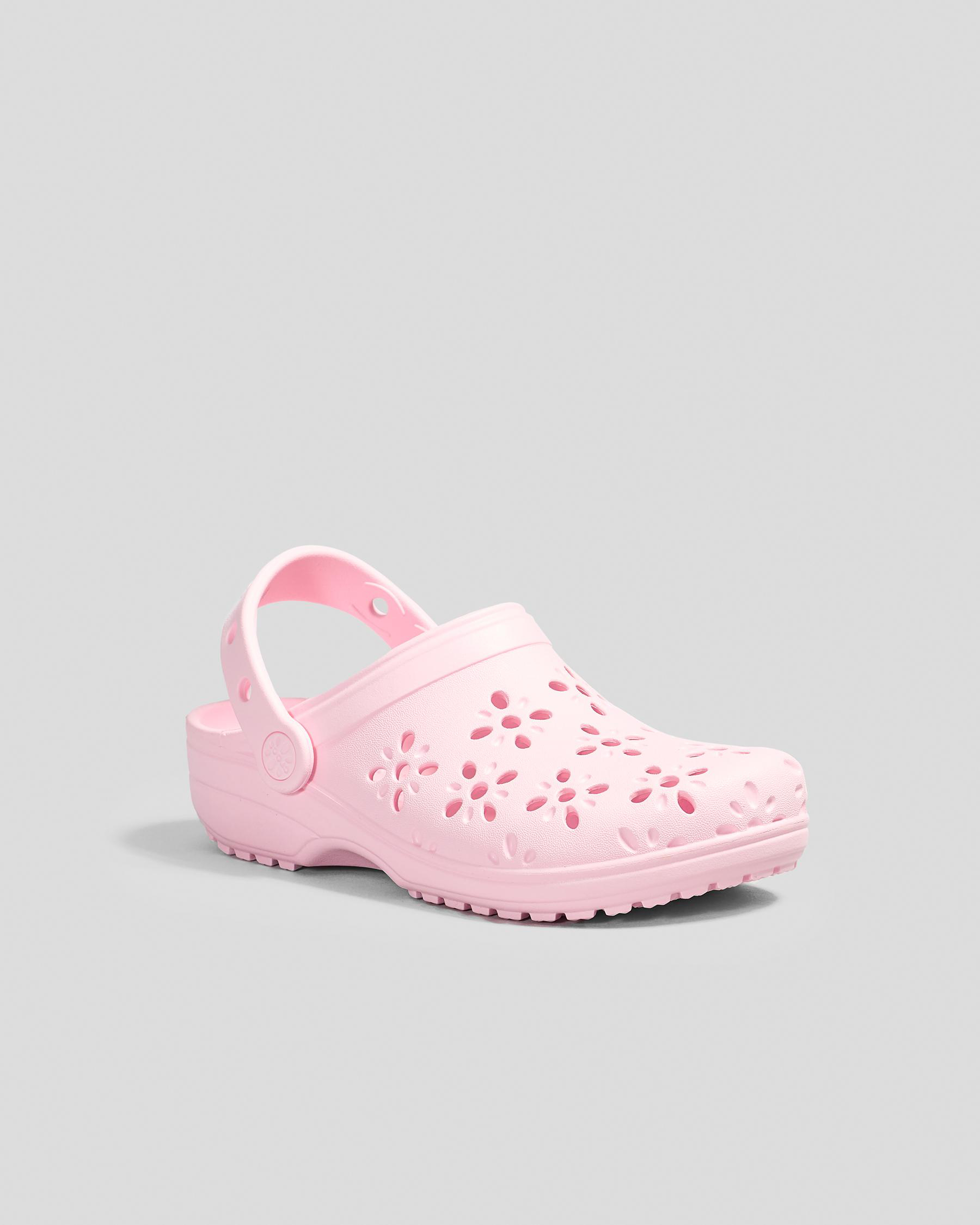 Classic Floral Cut Out Clogs