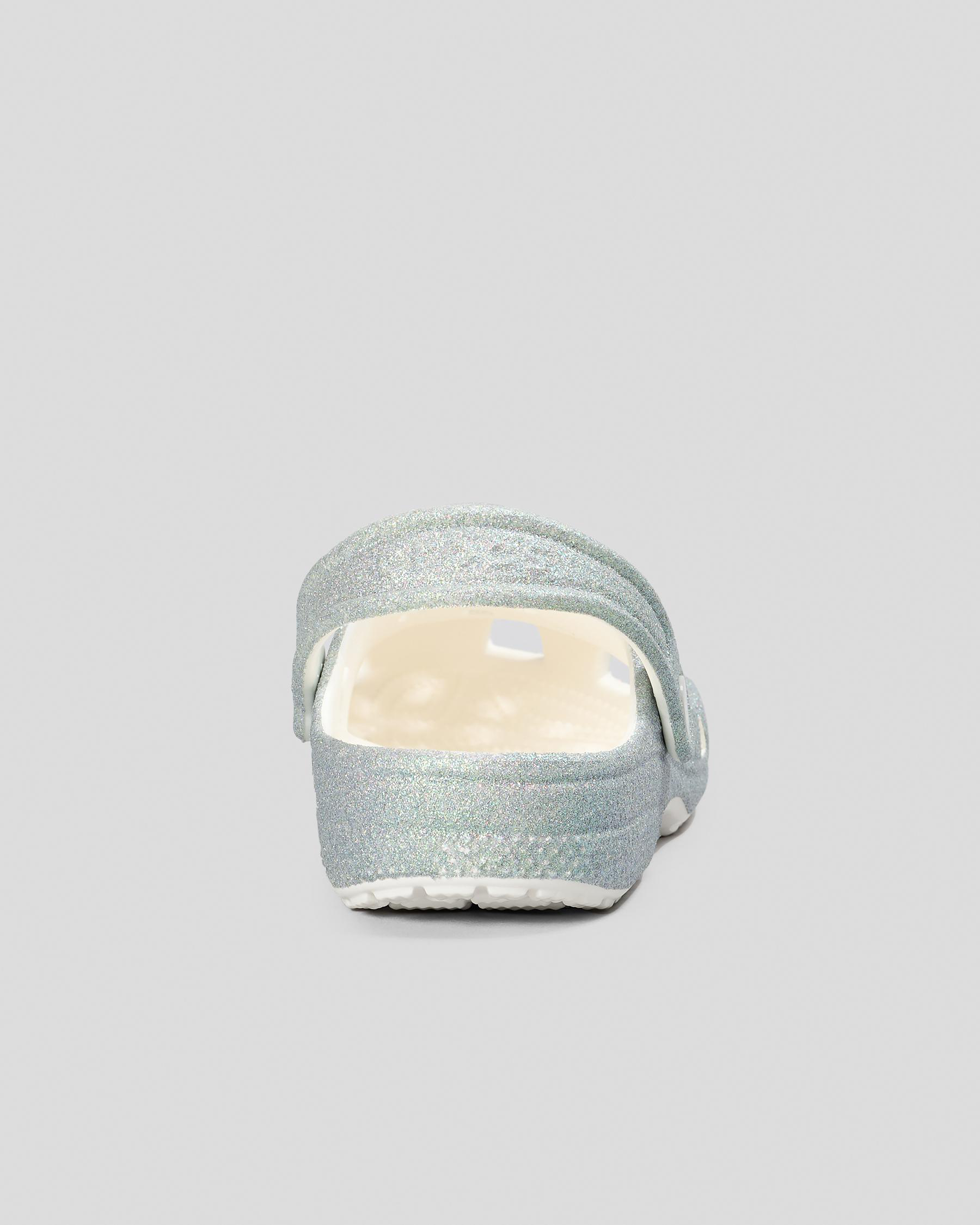 Kids' Classic Glitter Clogs