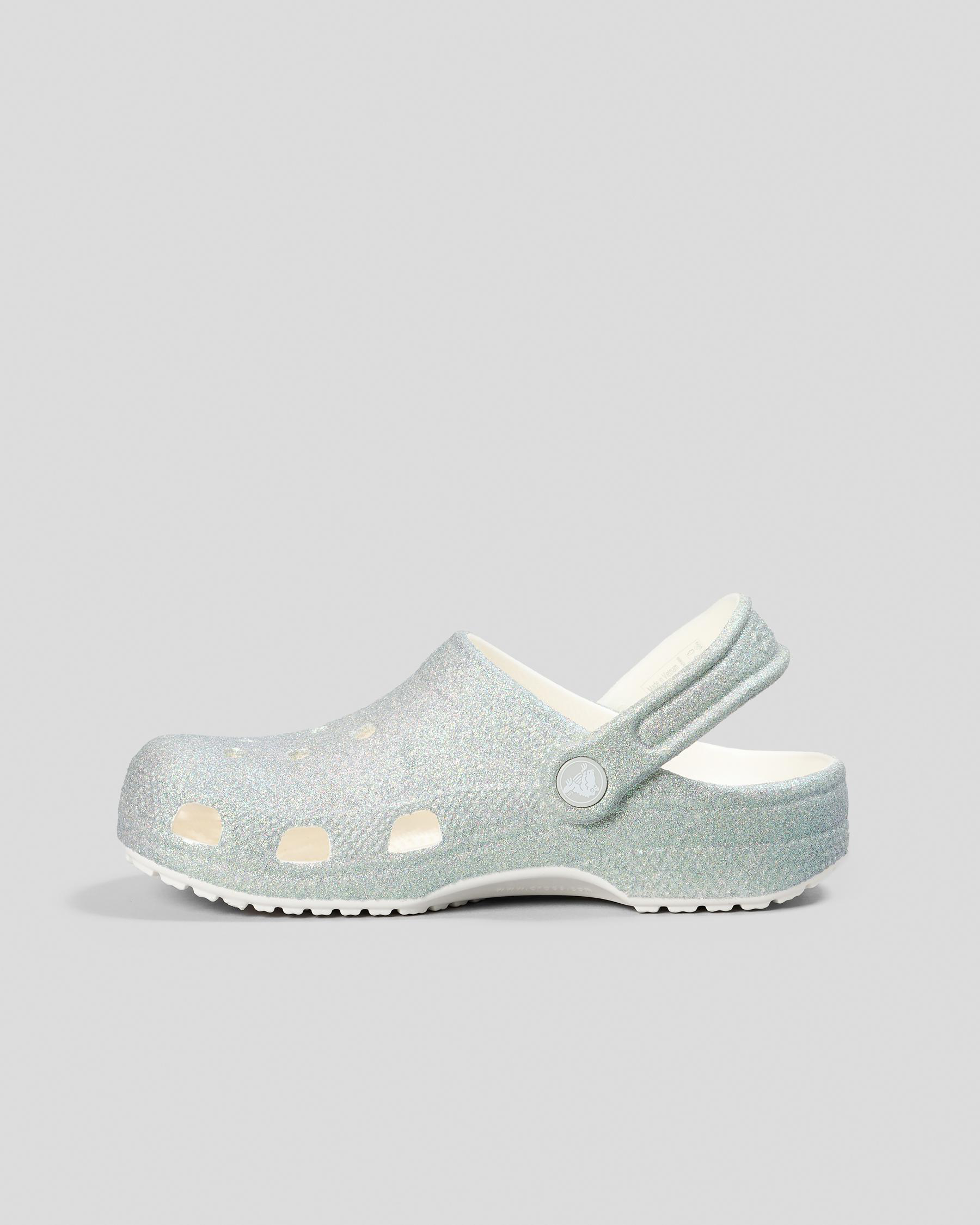 Kids' Classic Glitter Clogs