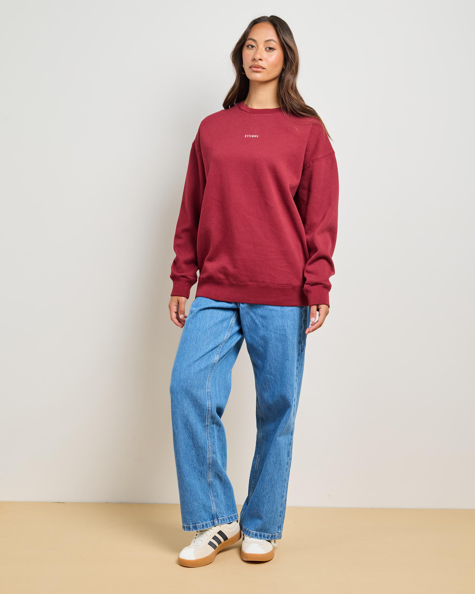 Minimal Thrills Slouch Crew Sweatshirt