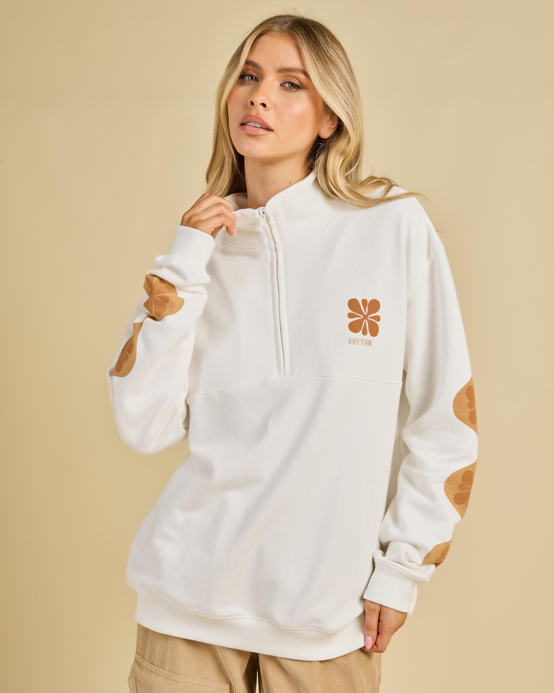 Solitude 1/4 Zip Crewneck Sweatshirt