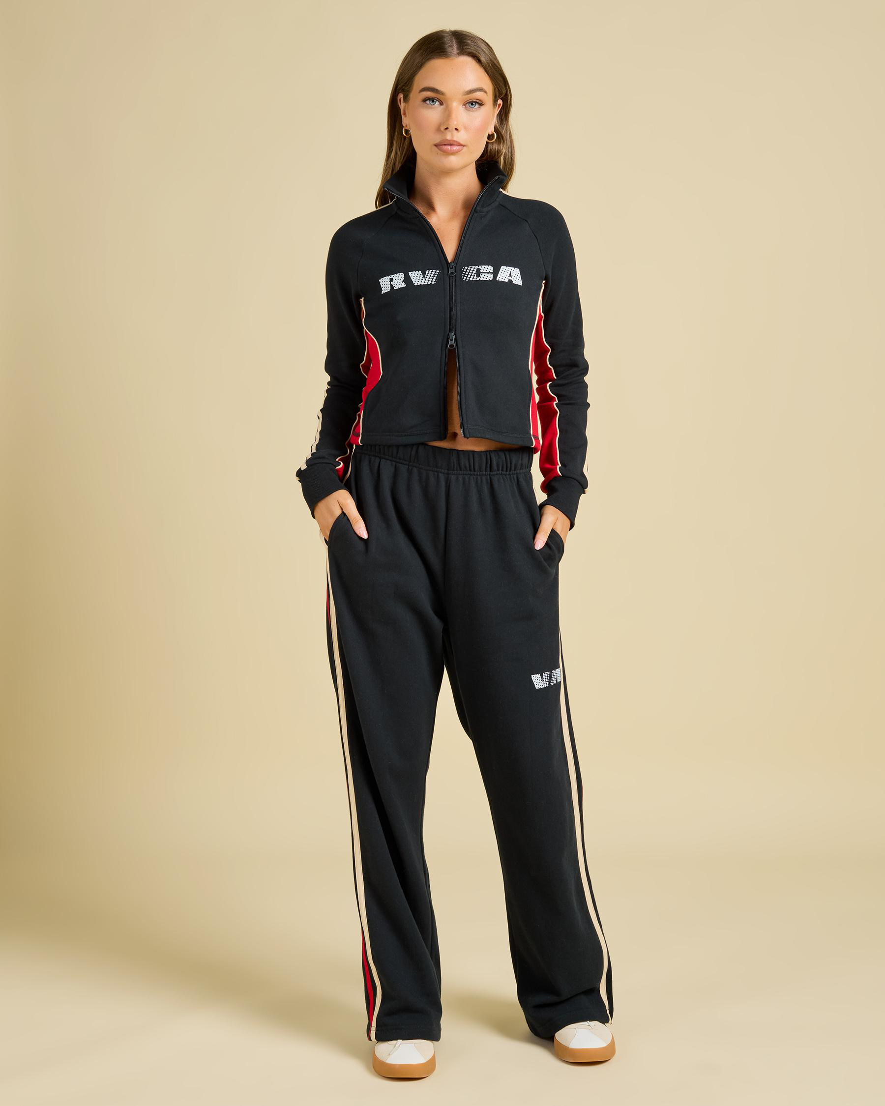 VA Track Zip Through Sweatshirt