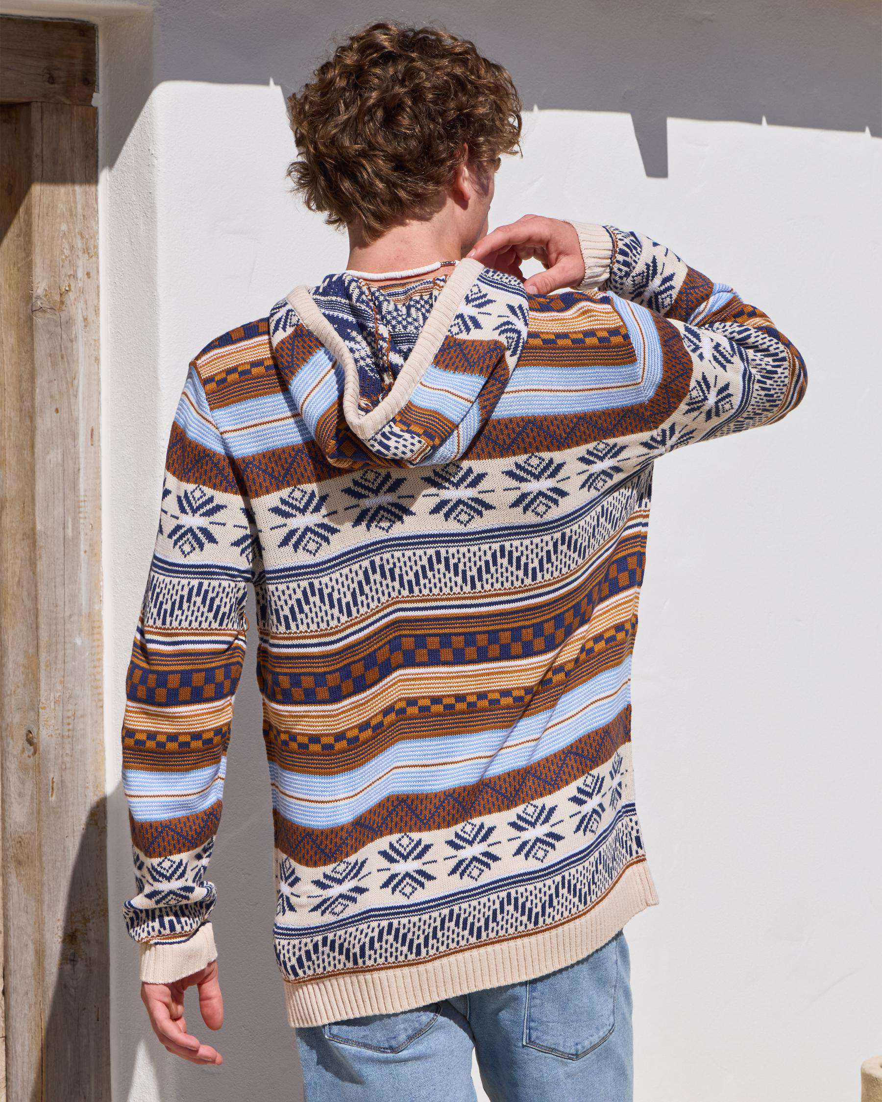 Brash Hooded Knit Jumper