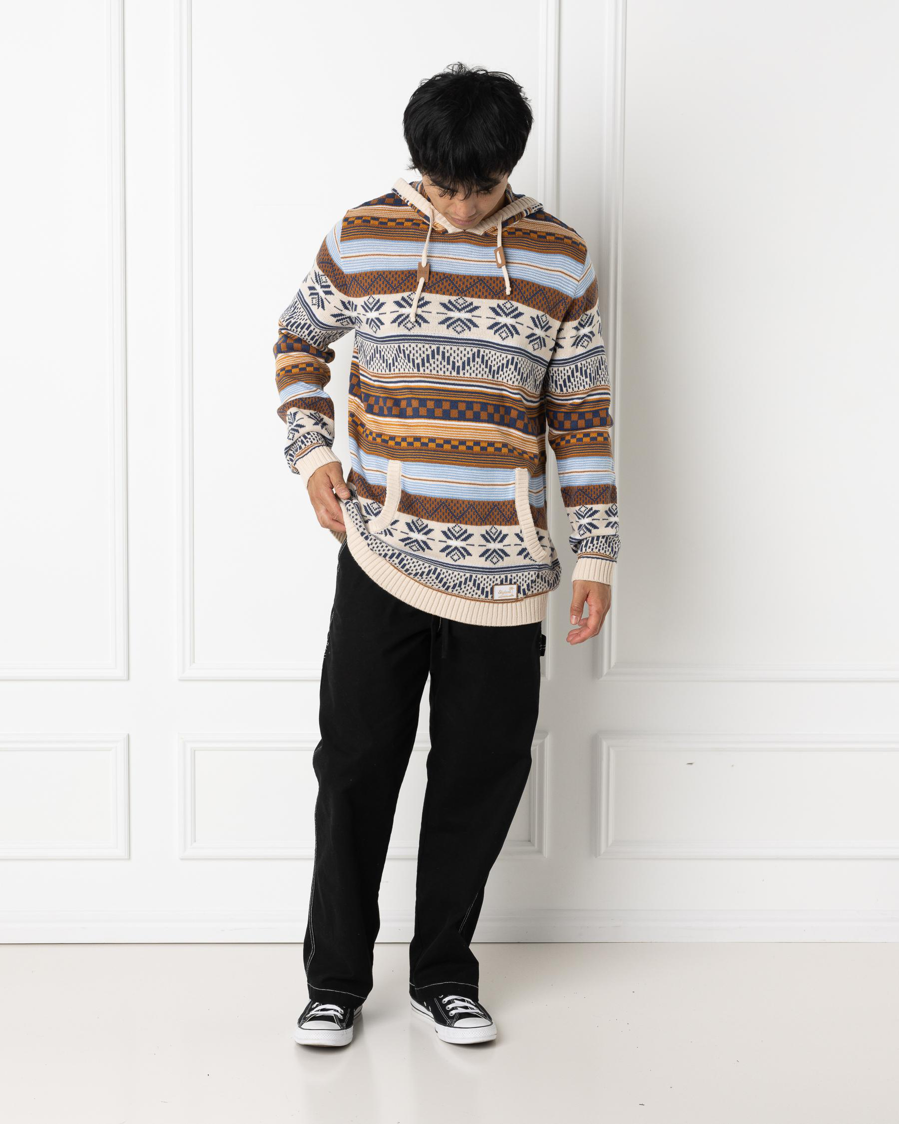 Brash Hooded Knit Jumper