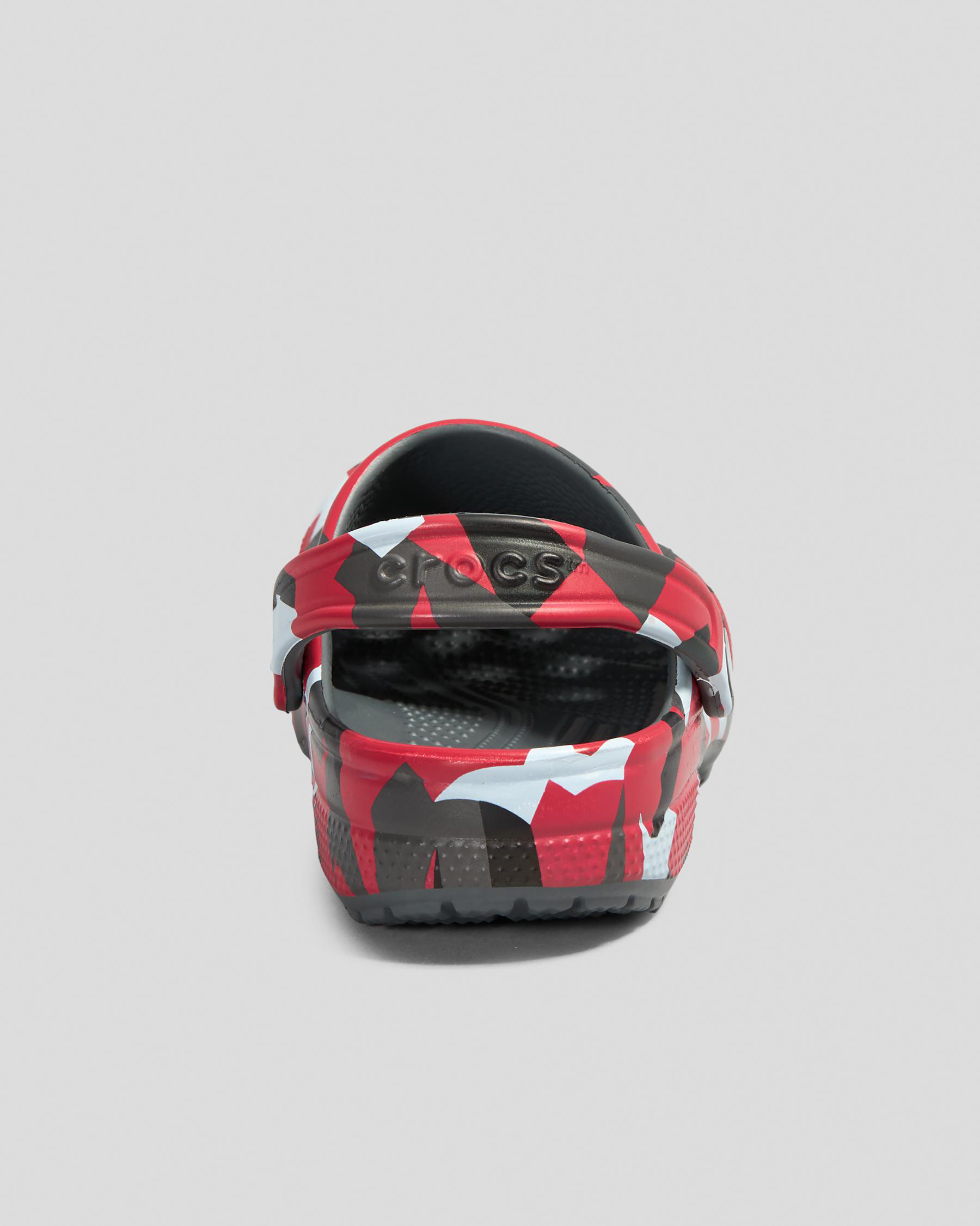 Classic Graphic (Geo Camo) Clogs Shoes