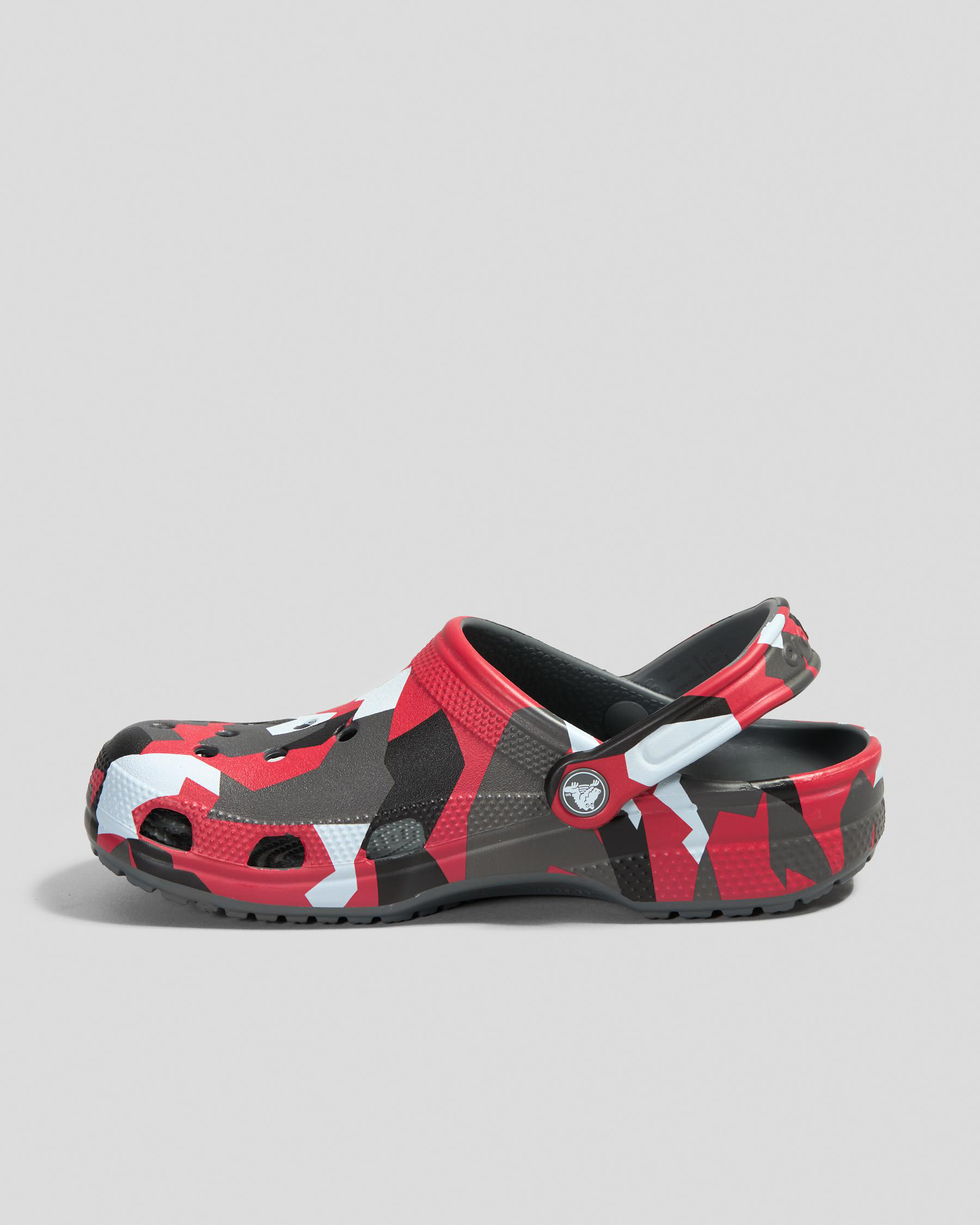 Classic Graphic (Geo Camo) Clogs Shoes