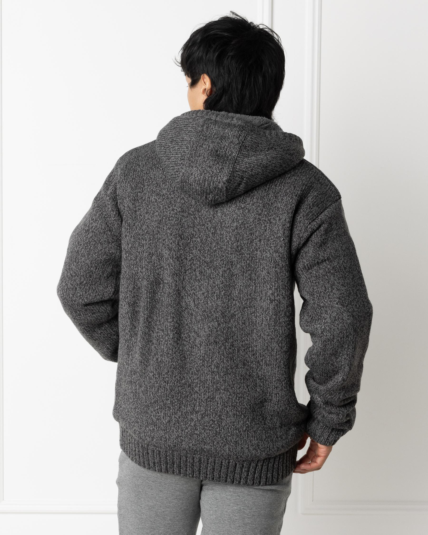 Limit Hooded Knit Jumper