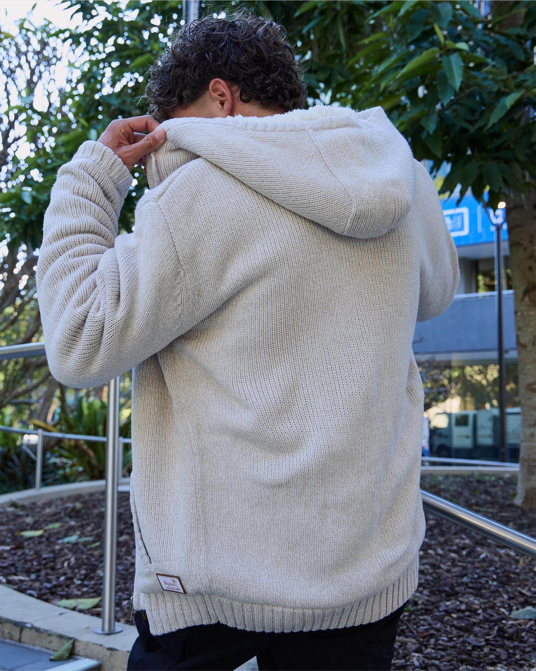 Limit Hooded Knit Jumper