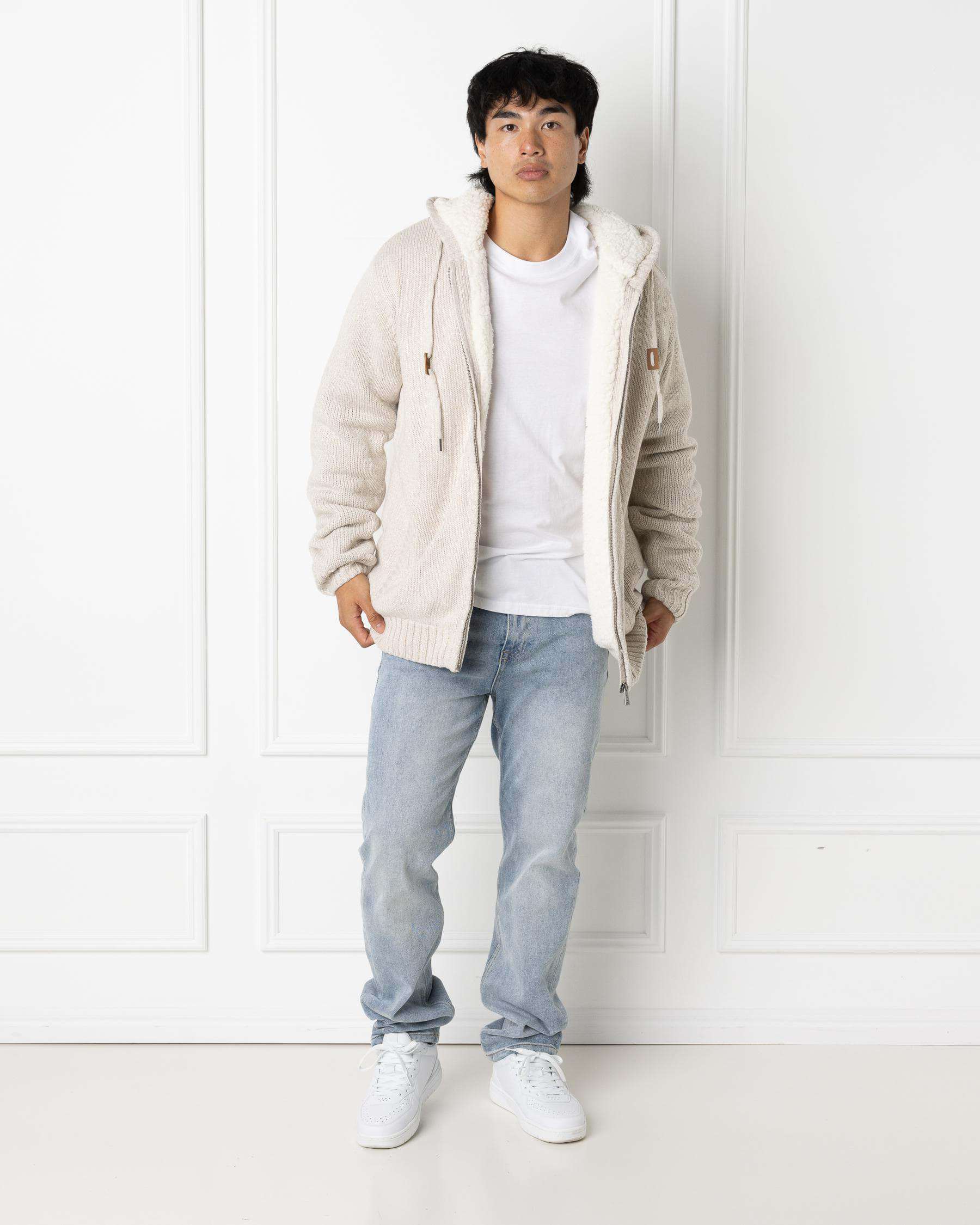 Limit Hooded Knit Jumper