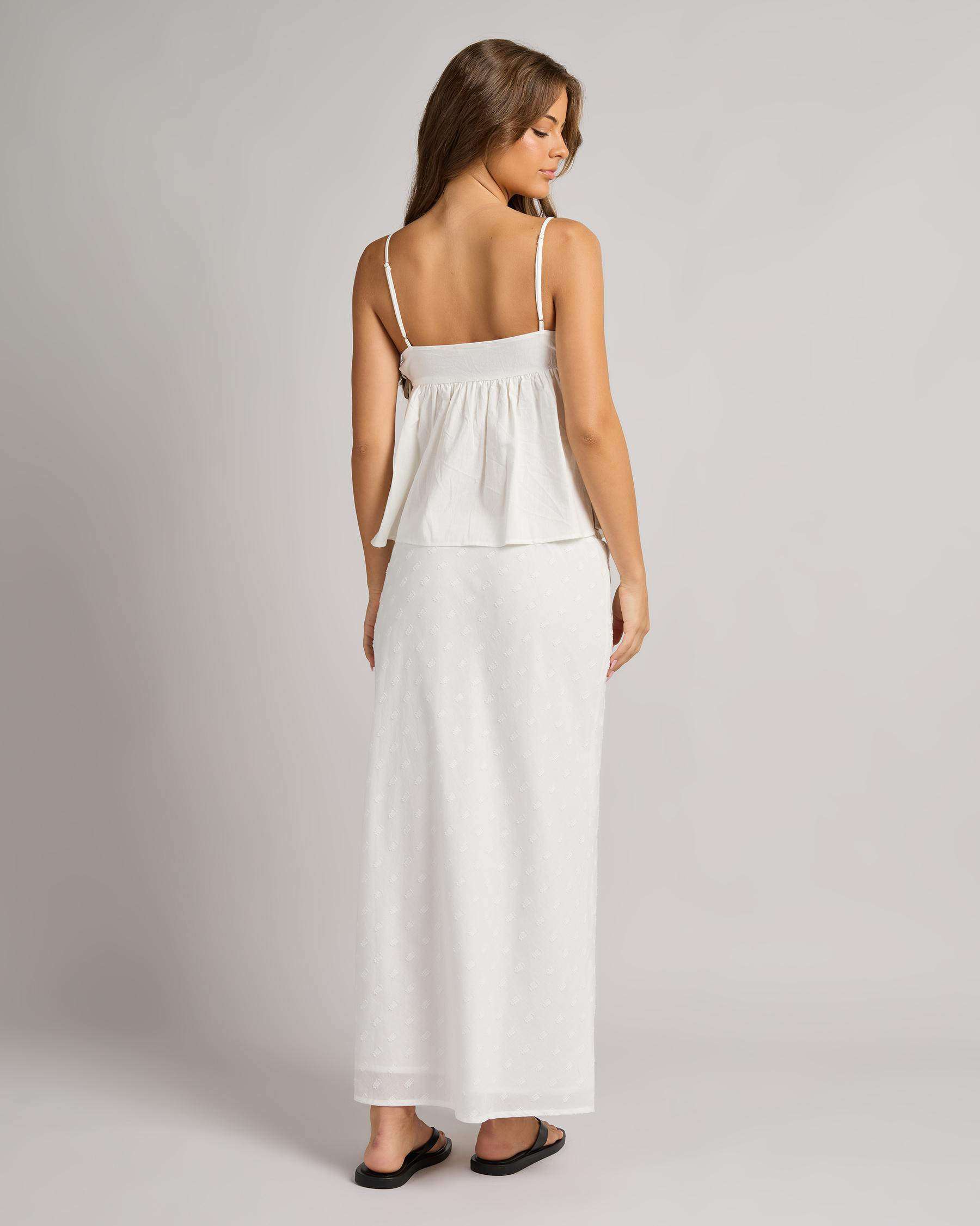 Mirage Bias Cut Maxi Skirt