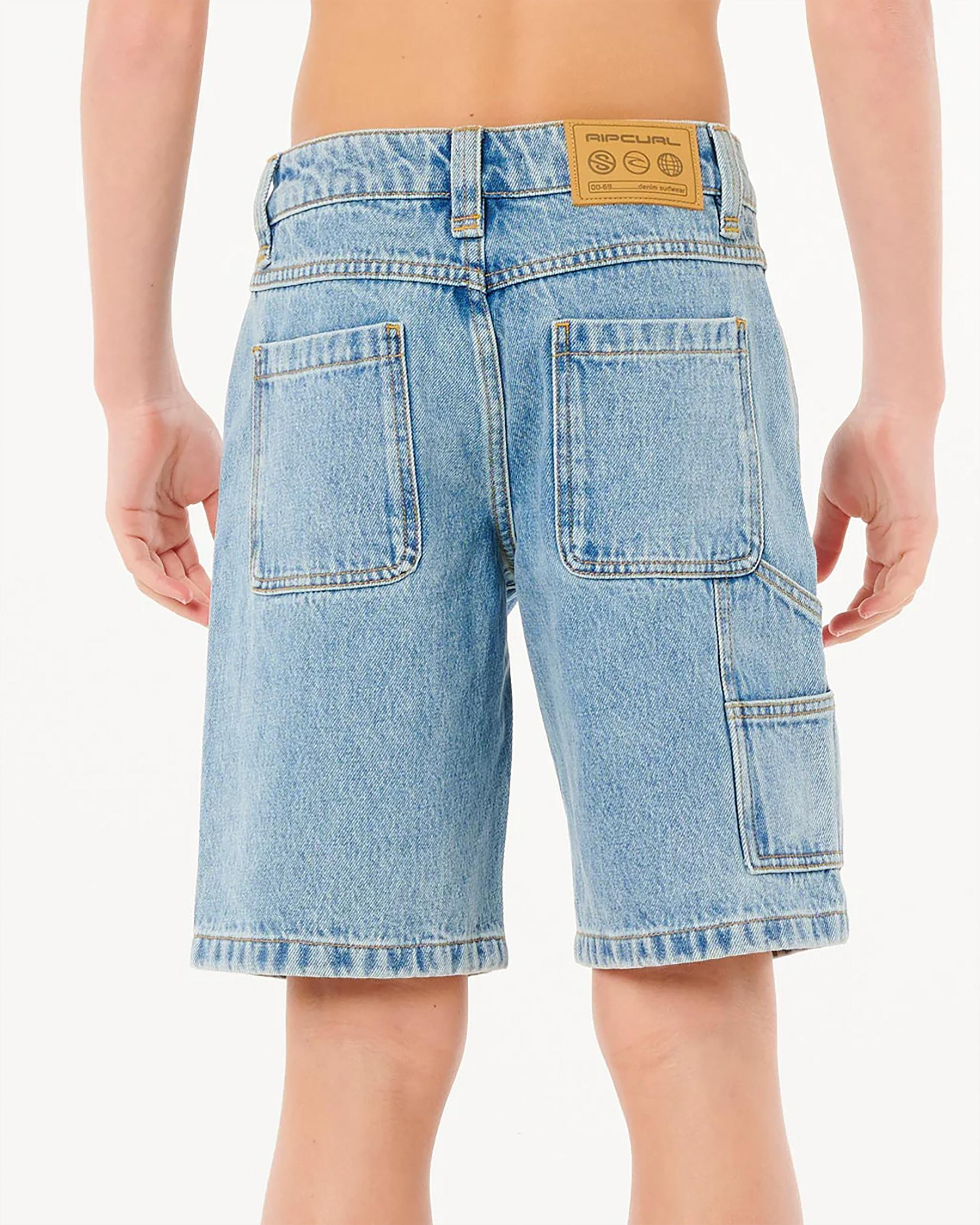 Hyped Up Denim Walk Shorts