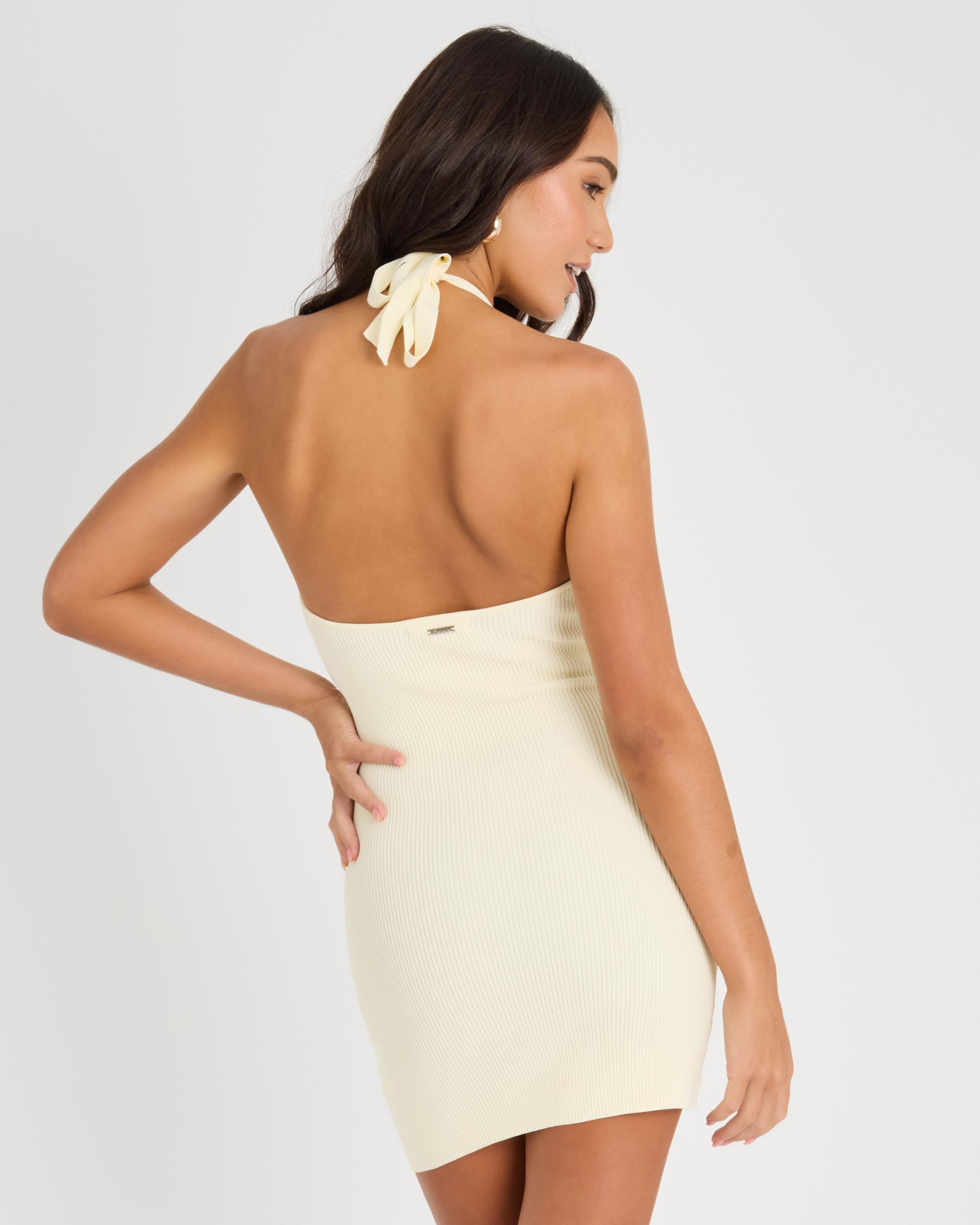 Bianca Halter Knit Dress