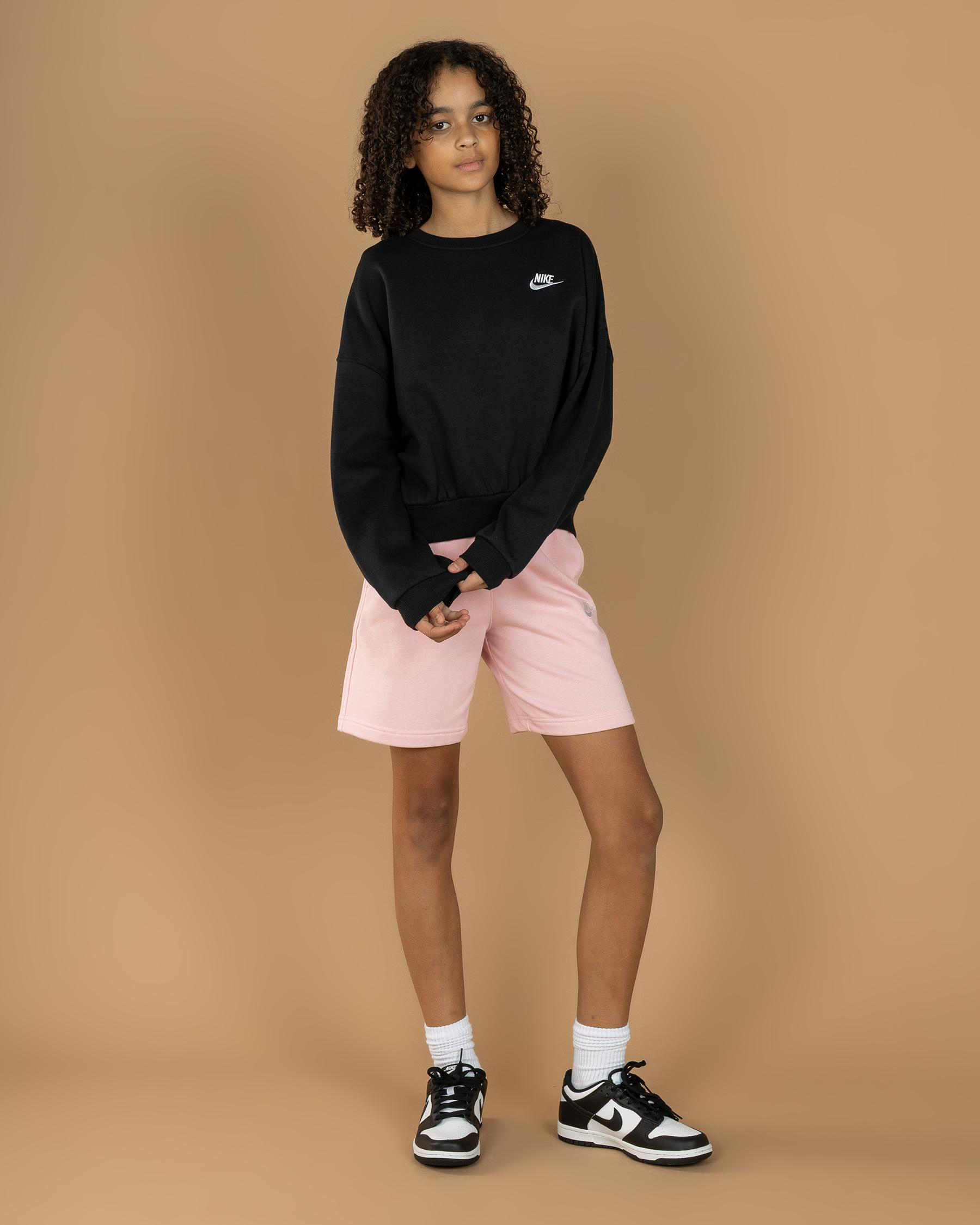 Boxy Crew-Neck Sweatshirt