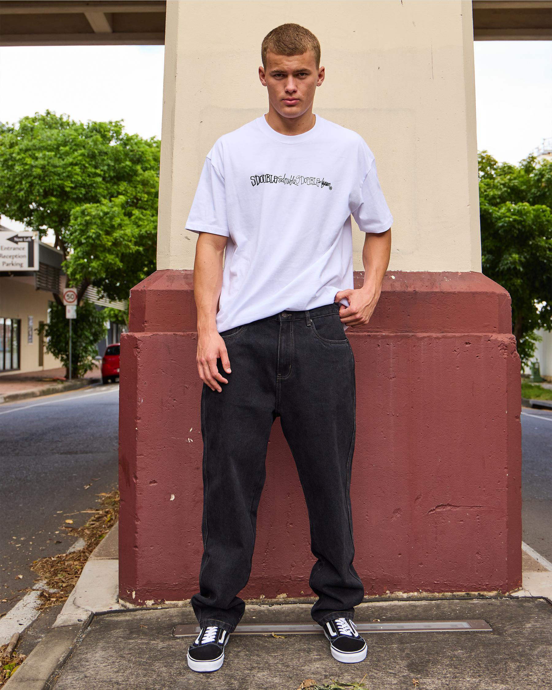 Script Stacked T-Shirt