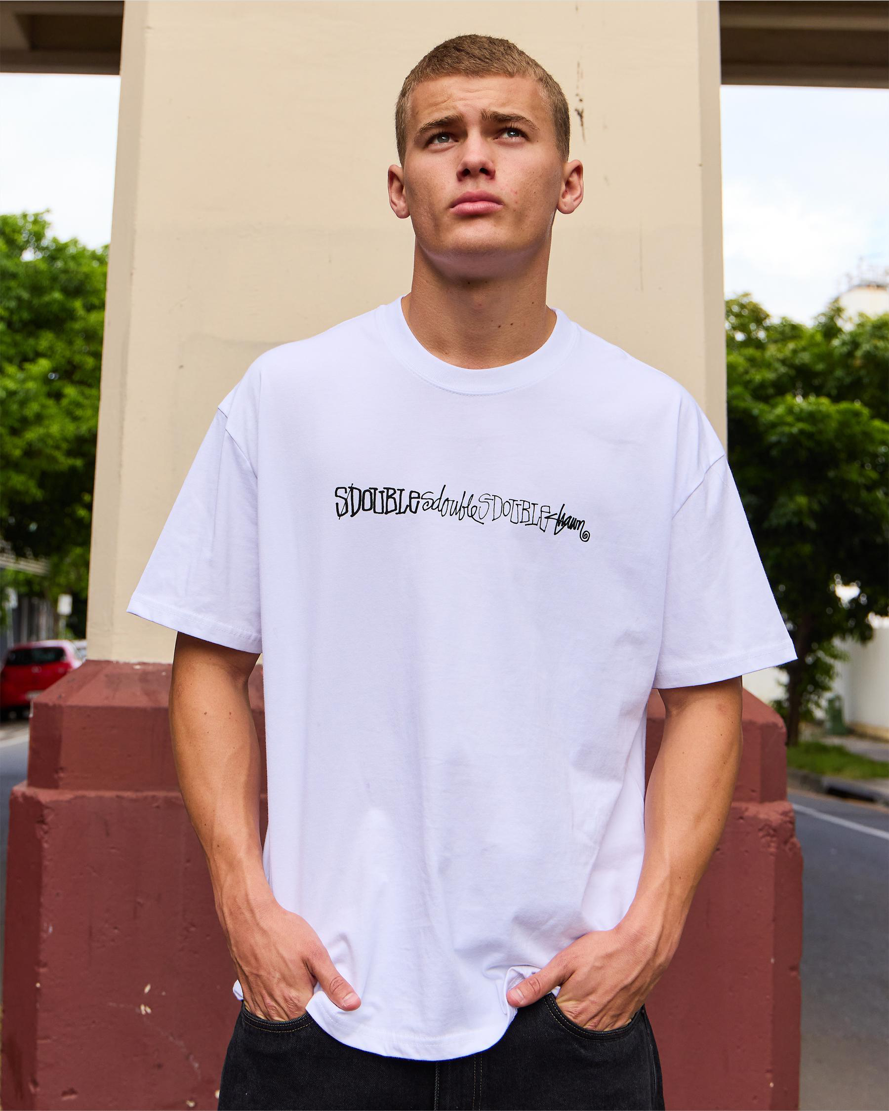 Script Stacked T-Shirt