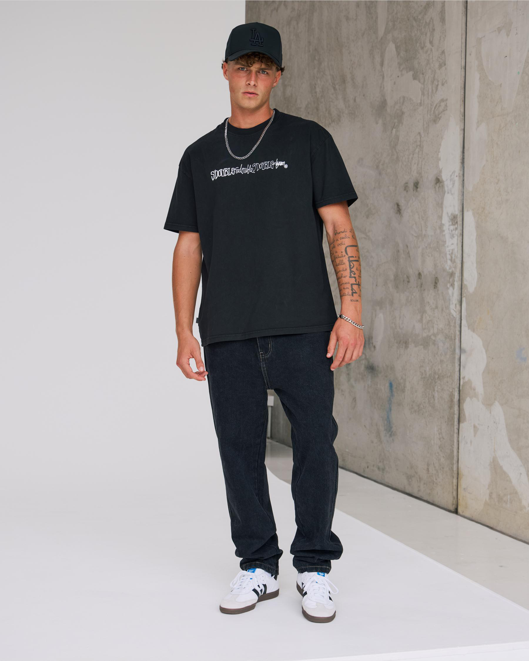 Script Stacked T-Shirt