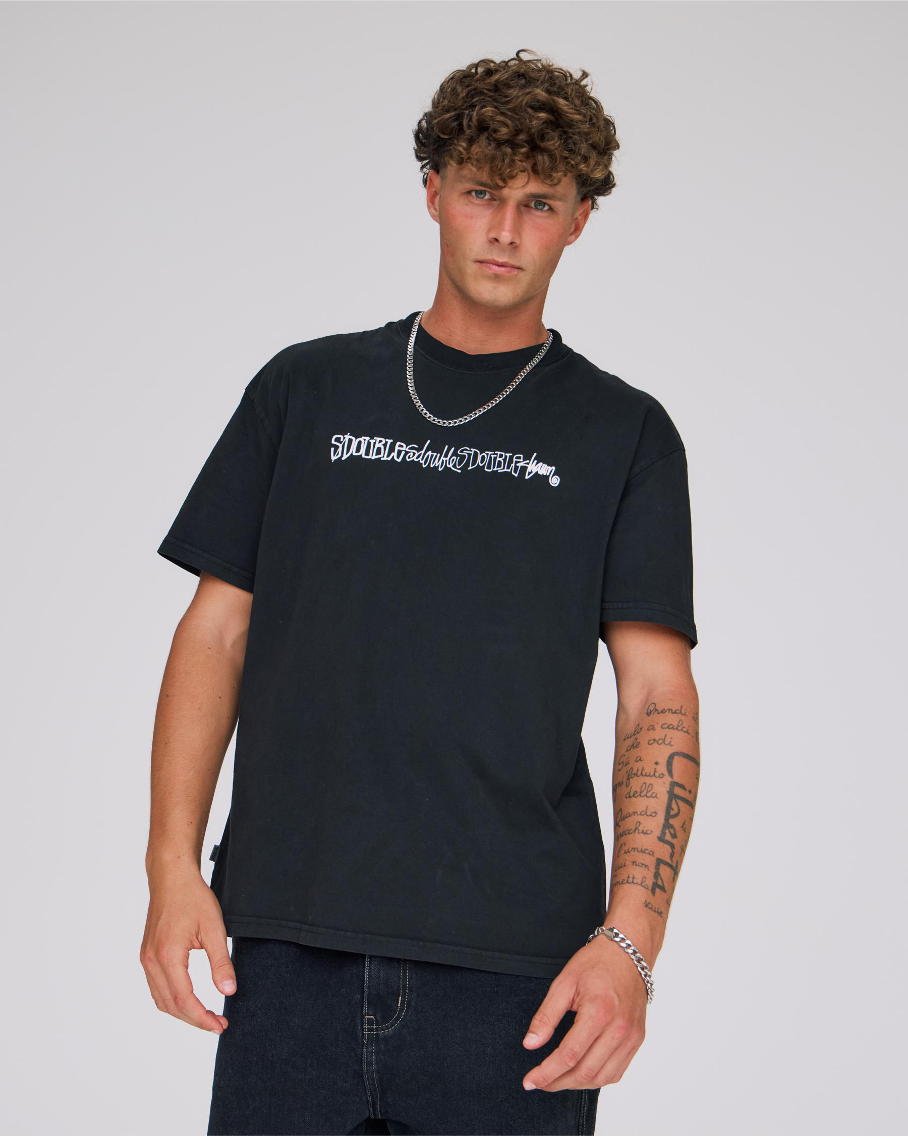 Script Stacked T-Shirt
