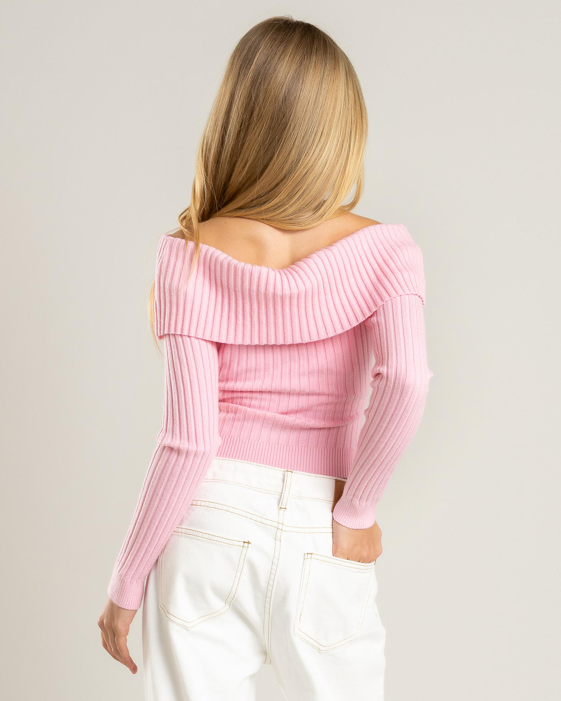 Ari Off Shoulder Knit Top