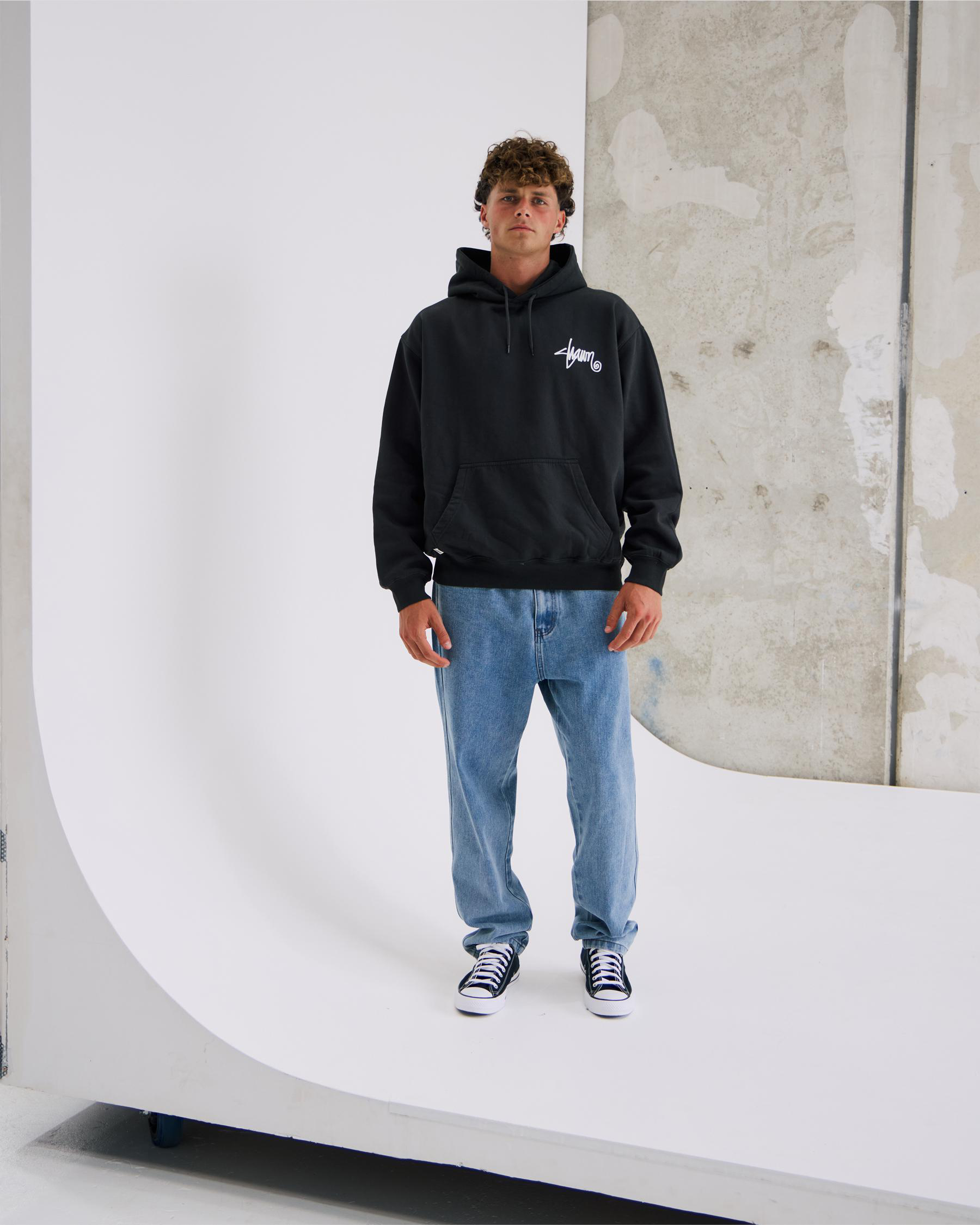 Embroided Denim Standard Jeans