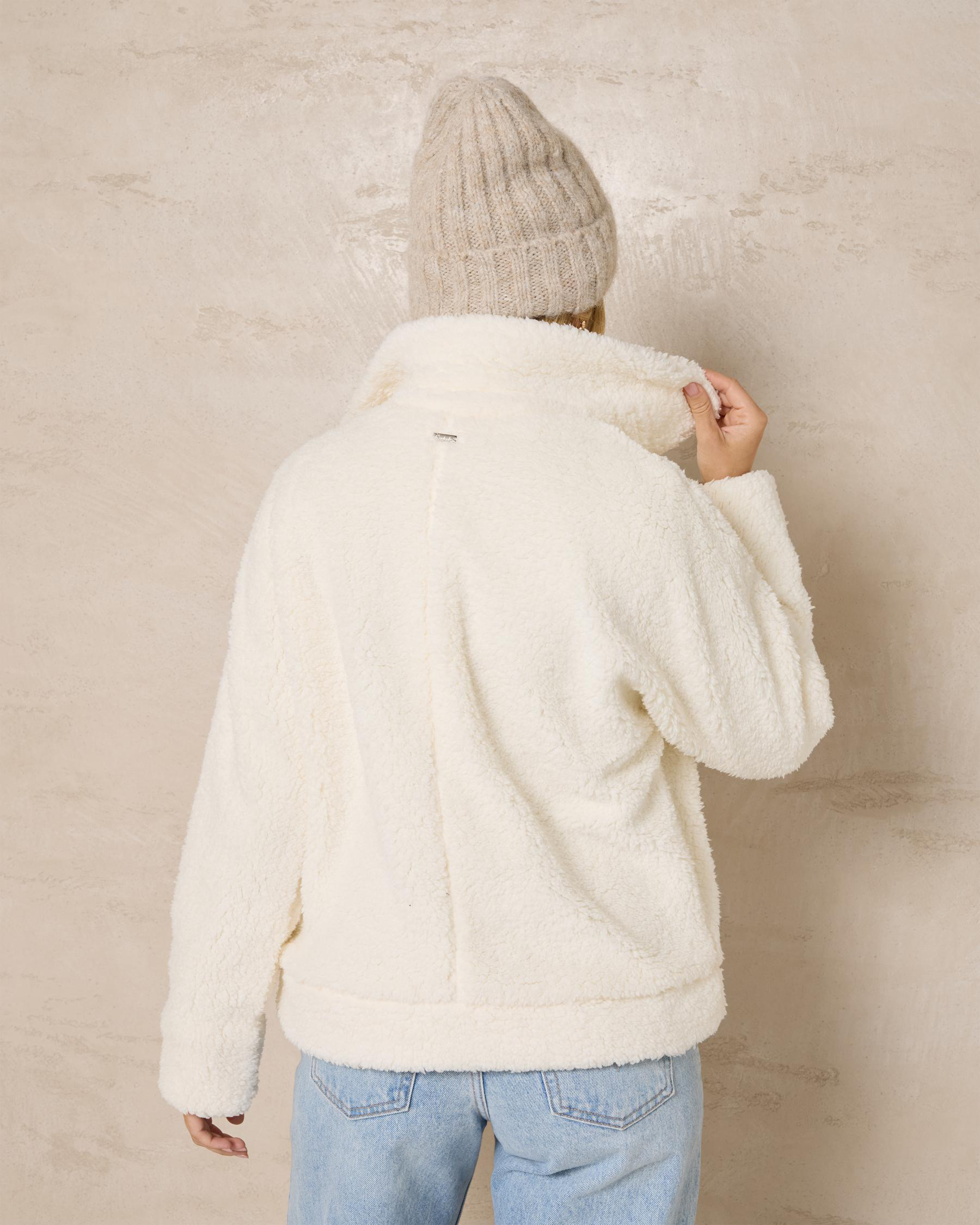 Aria Polar Fleece Bomber Jacket